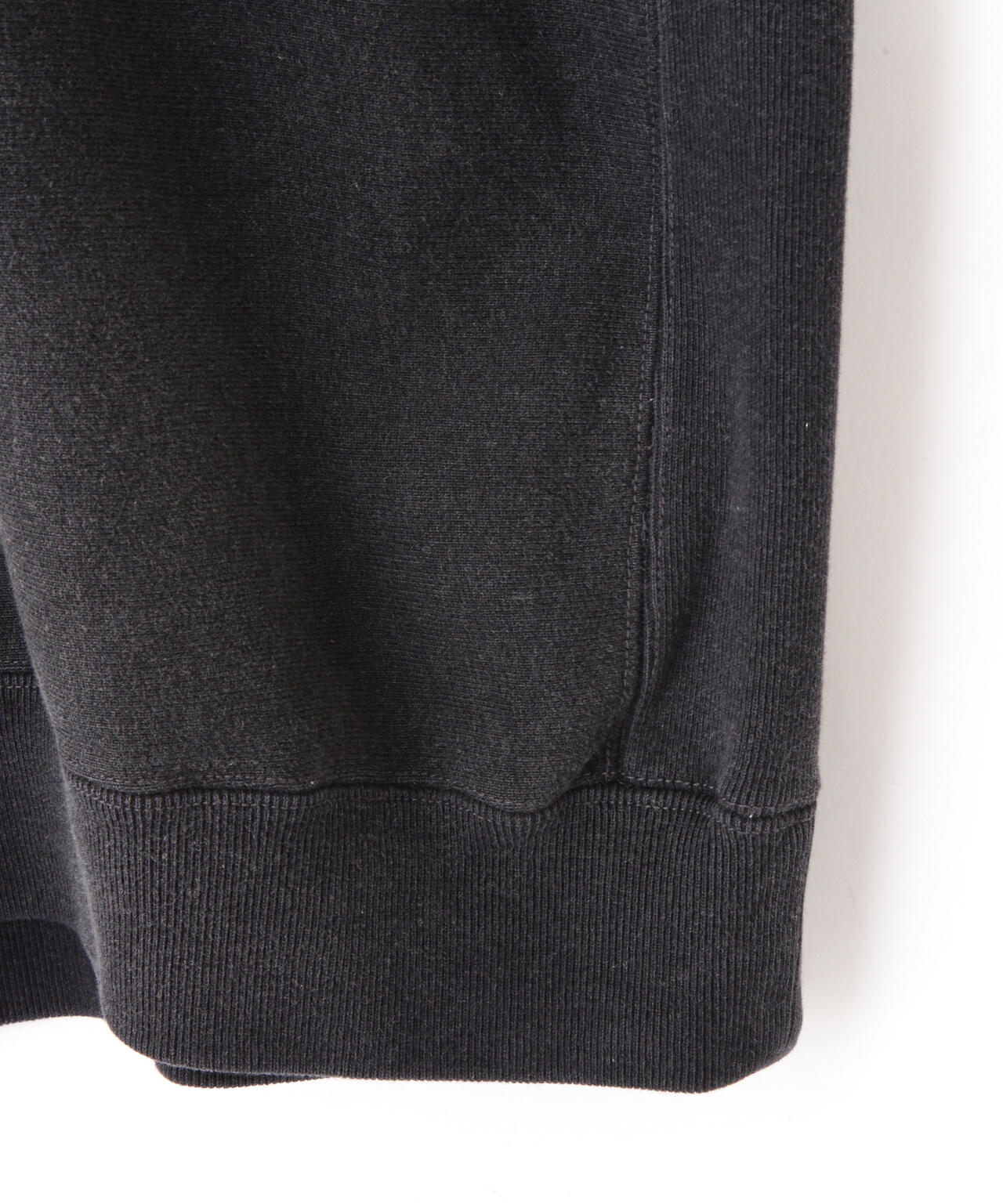 YLÈVE / HEAVY WEIGHT FLEECE BLEACH SNAP PULL OVER