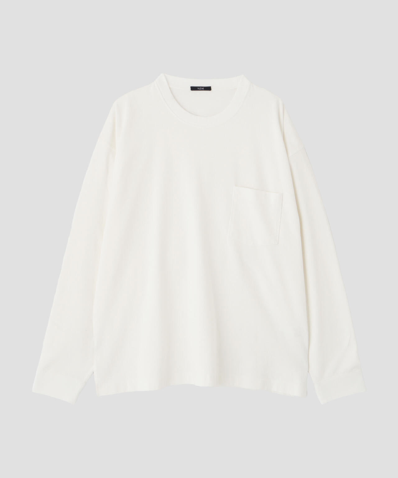 YLEVE / OPEN END COTTON PIGMENT DYE PULL OVER
