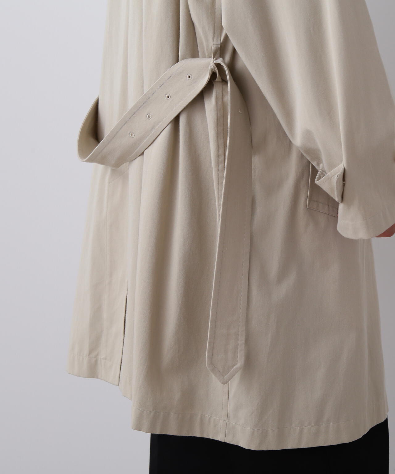 YLEVE / COTTON BREND CHAMBRAY COAT | YLÈVE（イレーヴ） ｜【公式