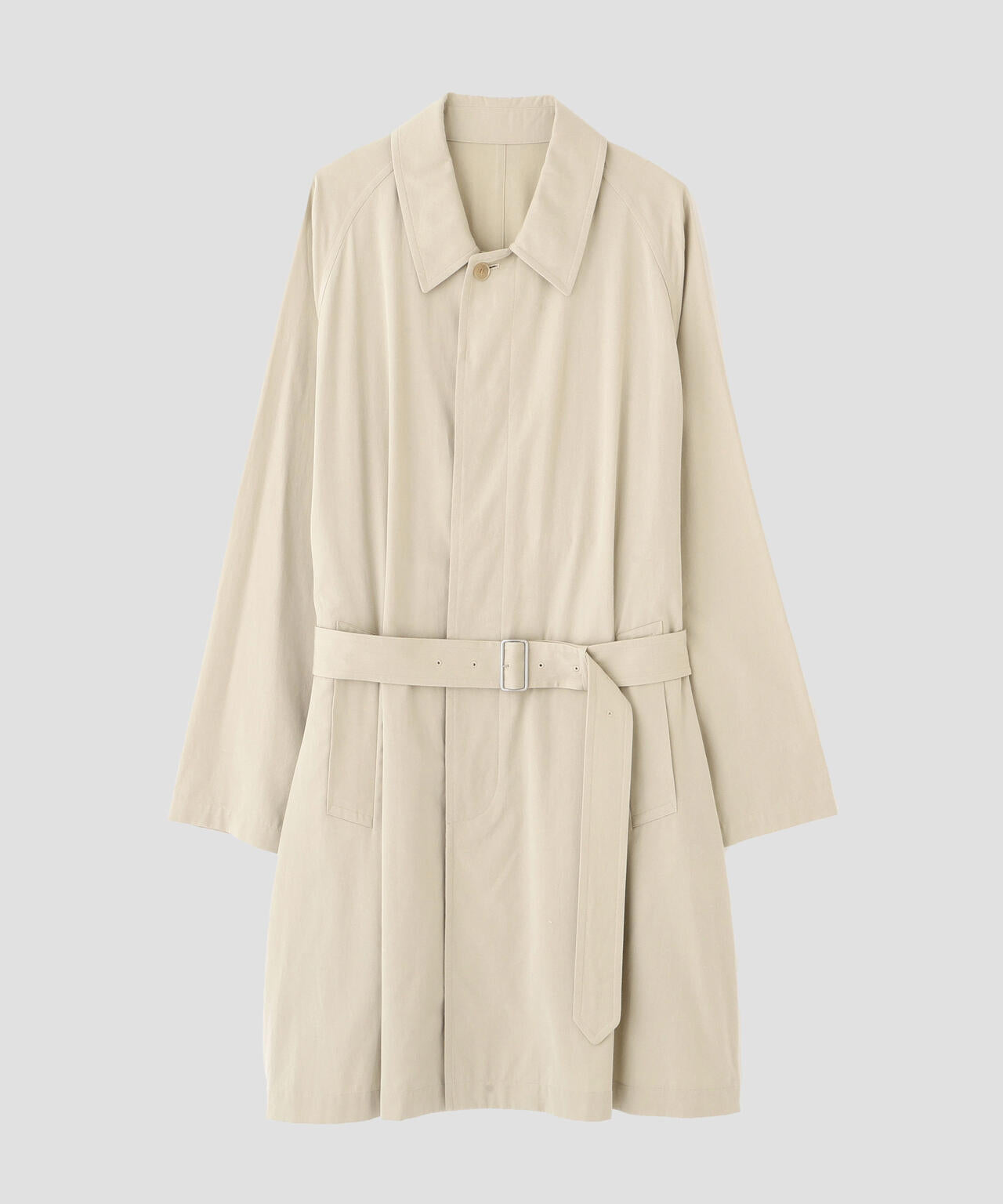 YLEVE / COTTON BREND CHAMBRAY COAT