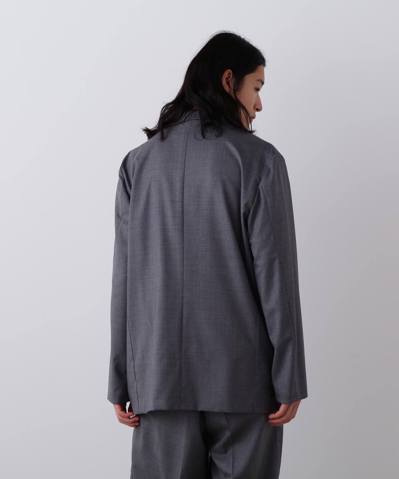 YLEVE / SUPER120'S CHAMBRAY WOOL JACKET | YLÈVE（イレーヴ