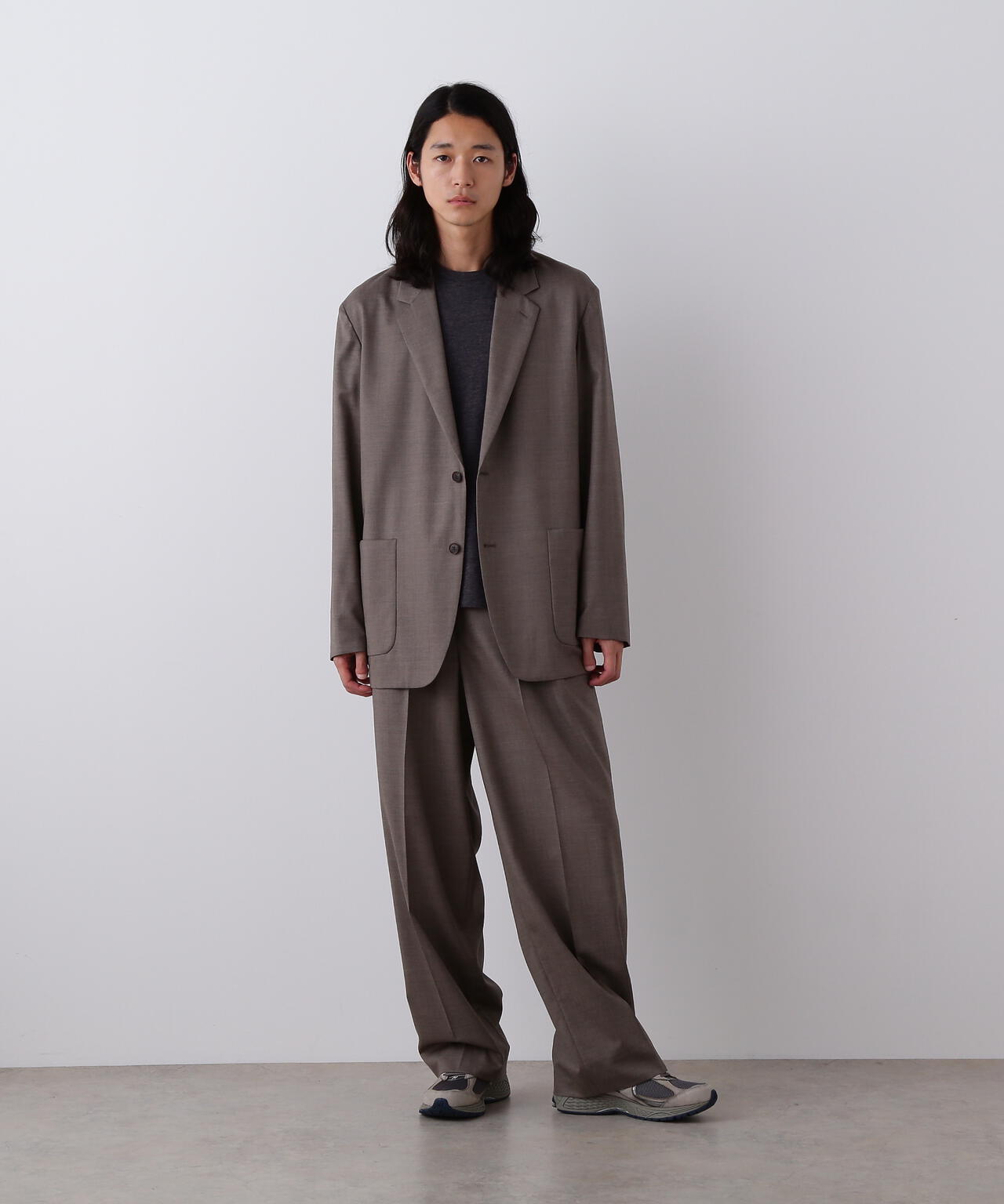 【26SS】YLEVE　S120S CHAMBRAY W 3TACK YLEVE / SUPER120'S CHAMBRAY WOOL JACKET | YLÈVE（イレーヴ