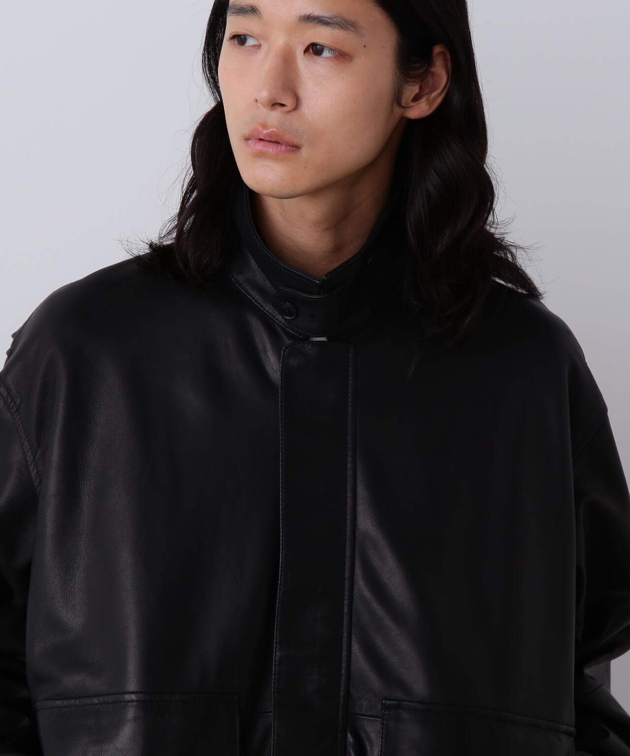 YLÈVE / SHEEP LEATHER ZIP BLOUSON | YLÈVE（イレーヴ） ｜【公式