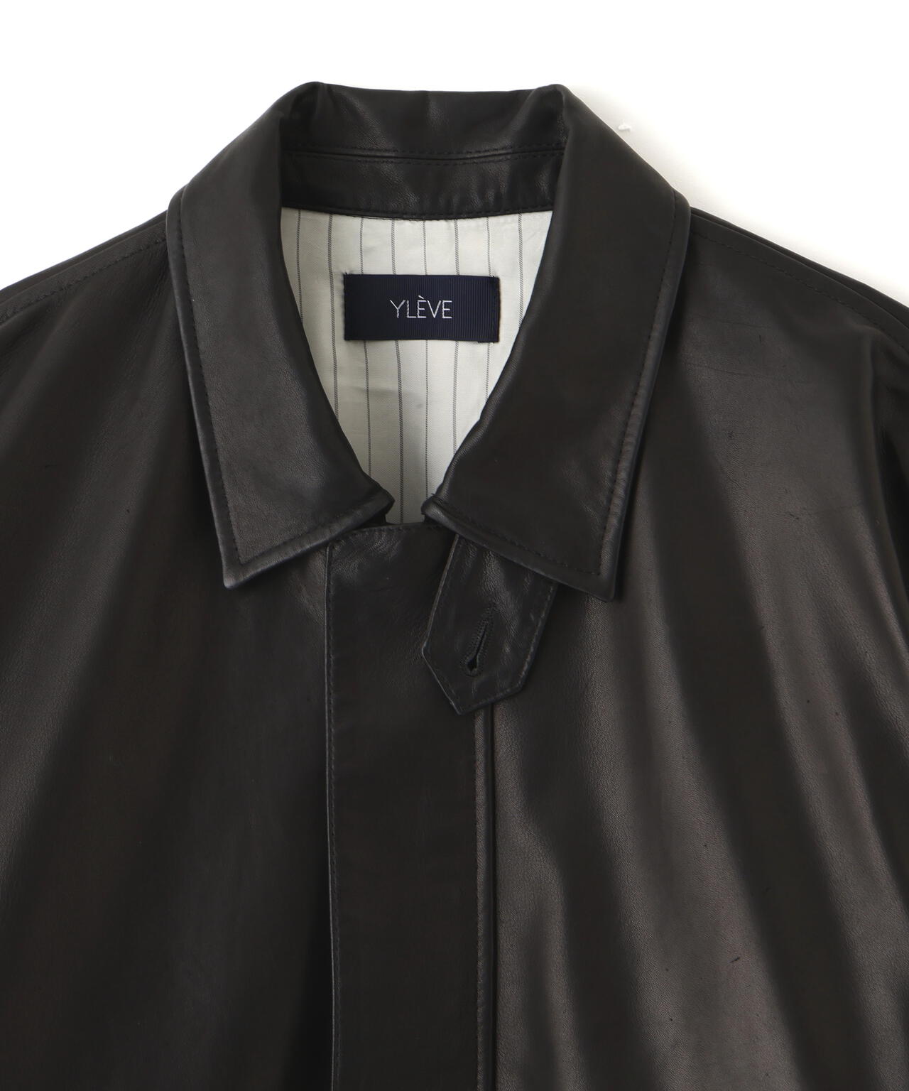 YLÈVE / SHEEP LEATHER ZIP BLOUSON | YLÈVE（イレーヴ） ｜【公式