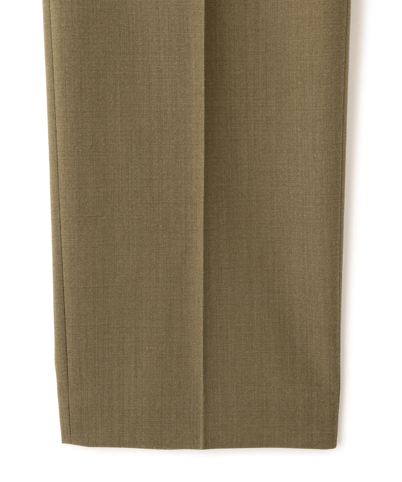 YLEVE / VINTAGE PIGMENTDYE WOOL TACK TROUSERS