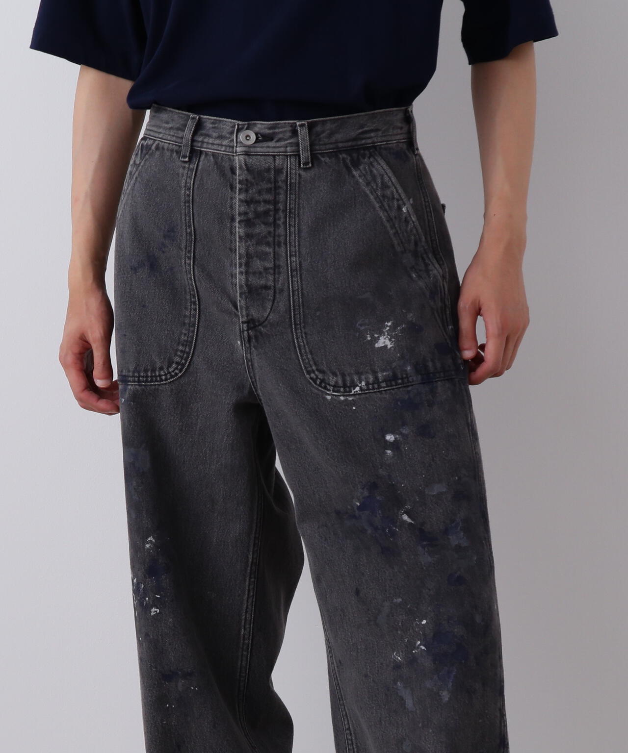 YLEVE / HAND PAINT DENIM M45 PANTS | YLÈVE（イレーヴ） ｜【公式