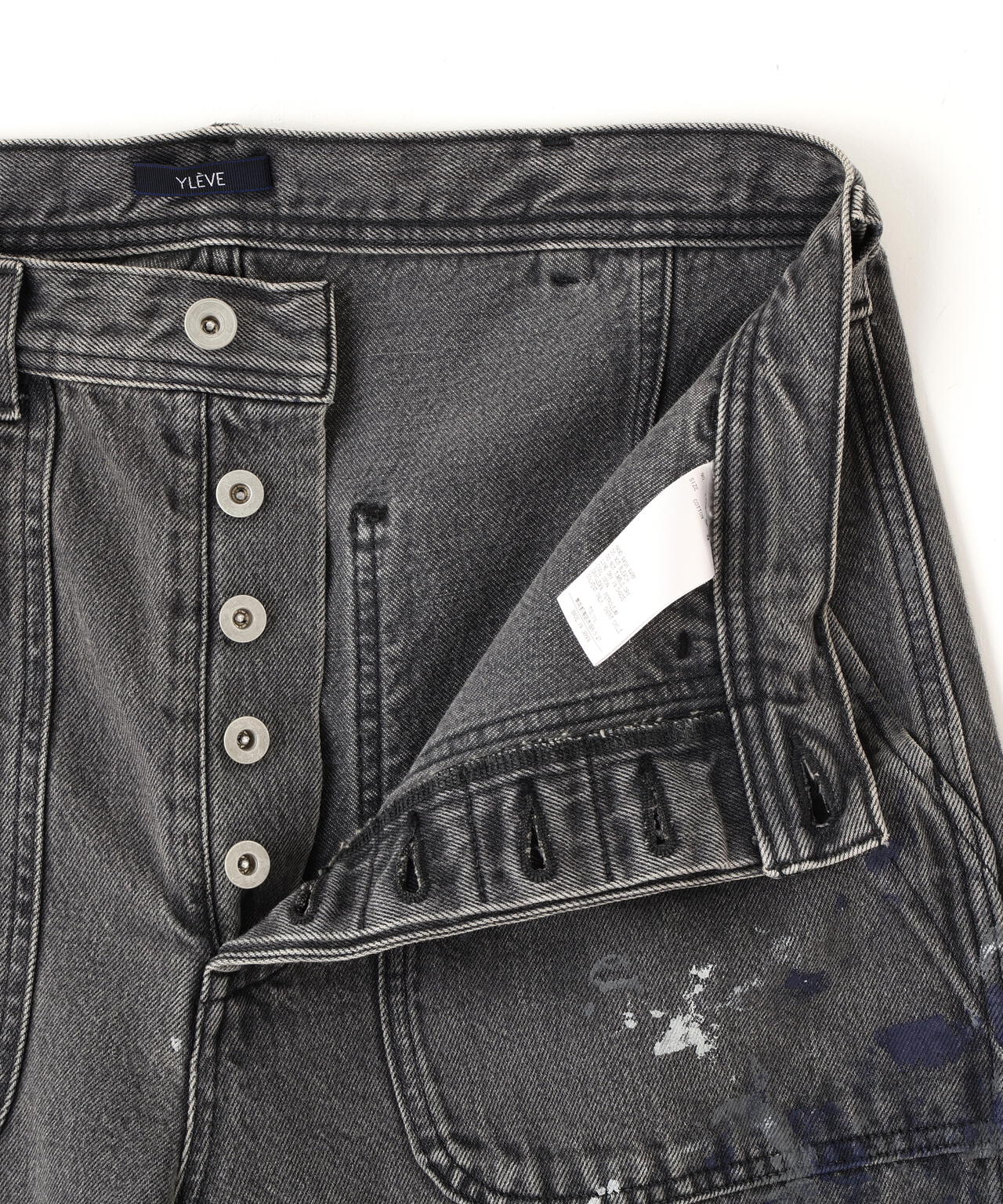 YLEVE / HAND PAINT DENIM M45 PANTS | YLÈVE（イレーヴ） ｜【公式