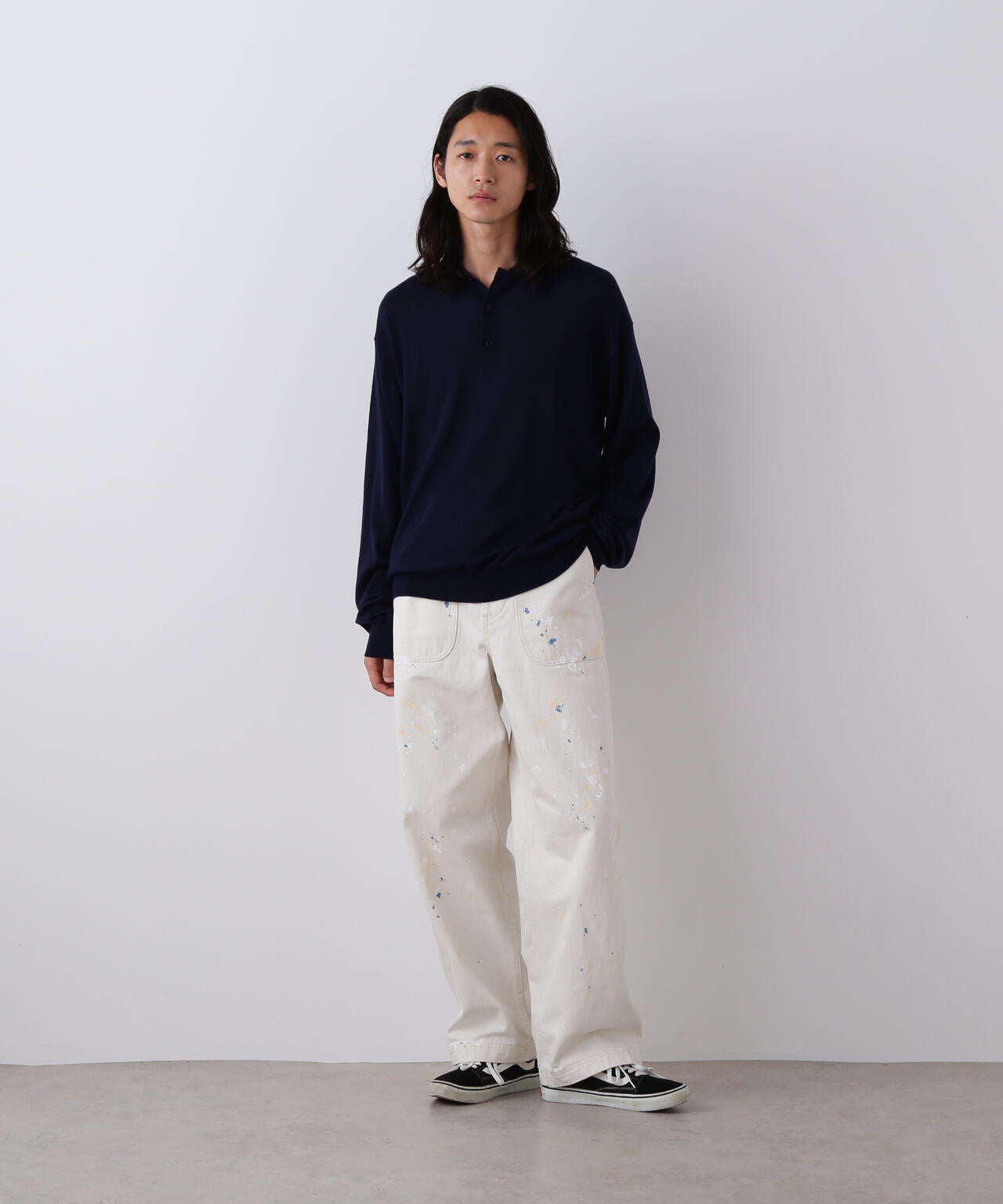 YLEVE / HAND PAINT DENIM M45 PANTS