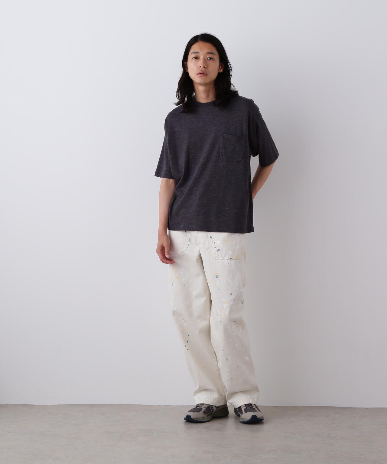 YLEVE / HAND PAINT DENIM M45 PANTS
