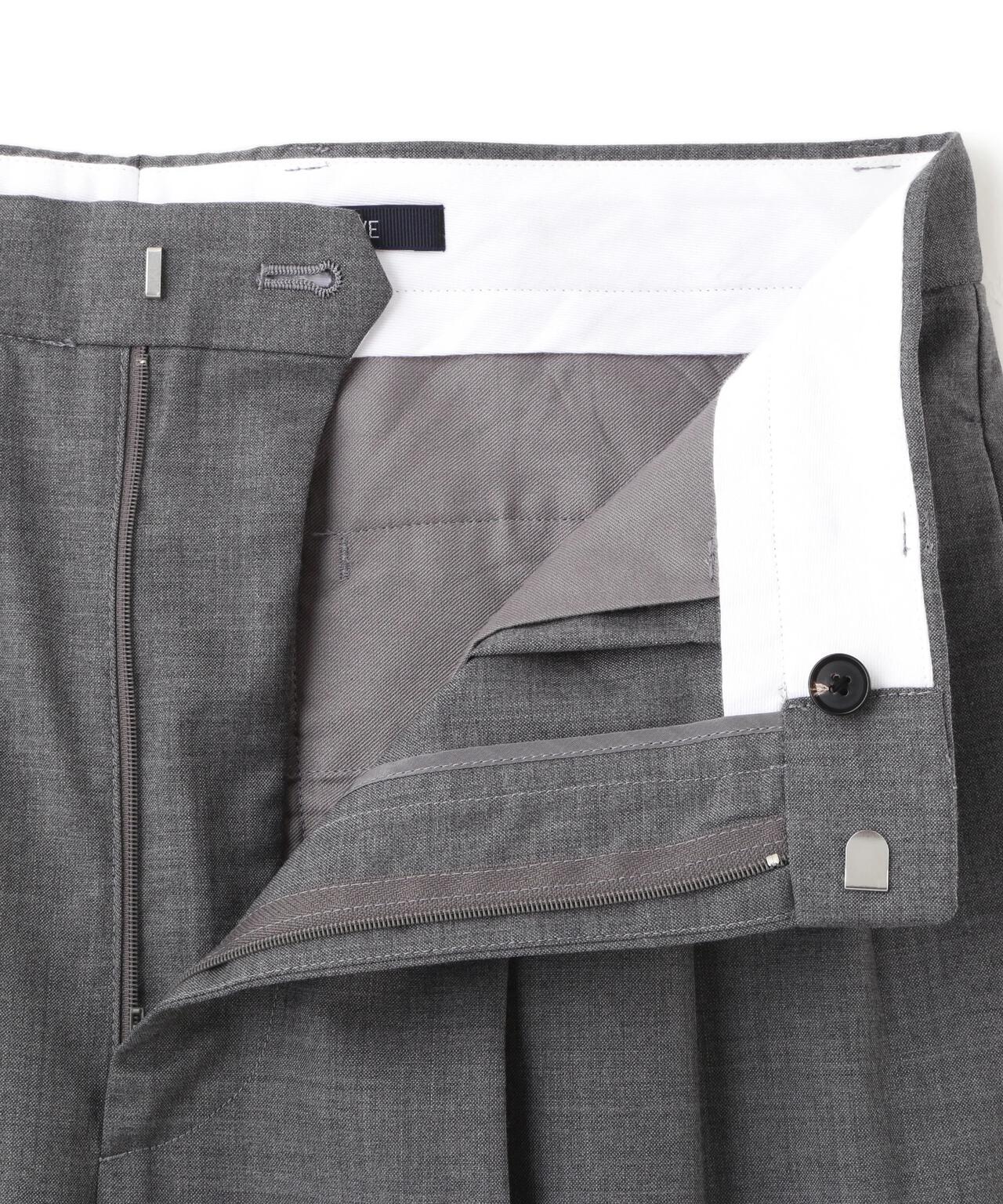 YLEVE / SUPER120'S CHAMBRAY WOOL 3TACK TROUSERS | YLÈVE（イレーヴ