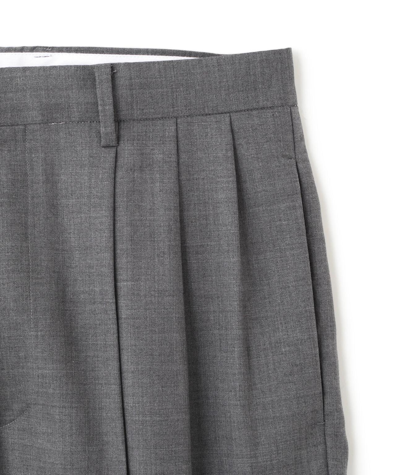 YLEVE / SUPER120'S CHAMBRAY WOOL 3TACK TROUSERS | YLÈVE（イレーヴ