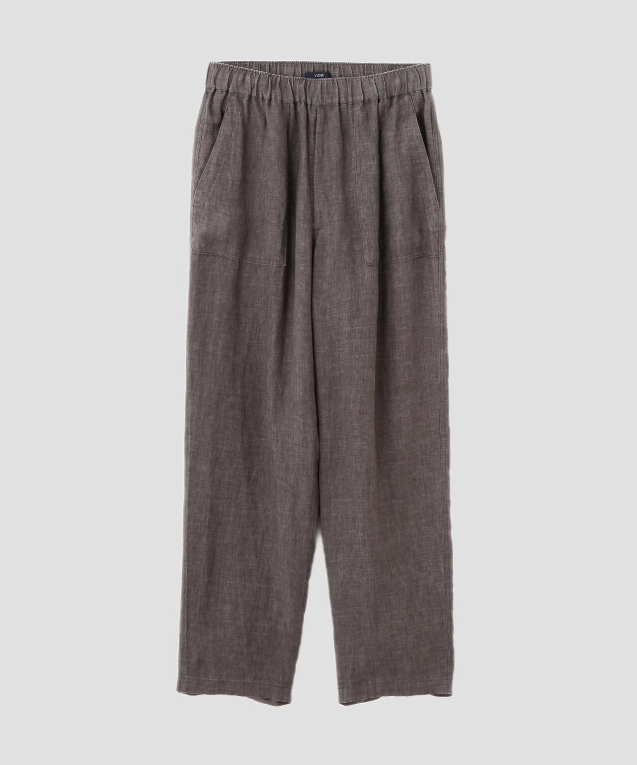 YLEVE / LINEN POPLIN PANTS