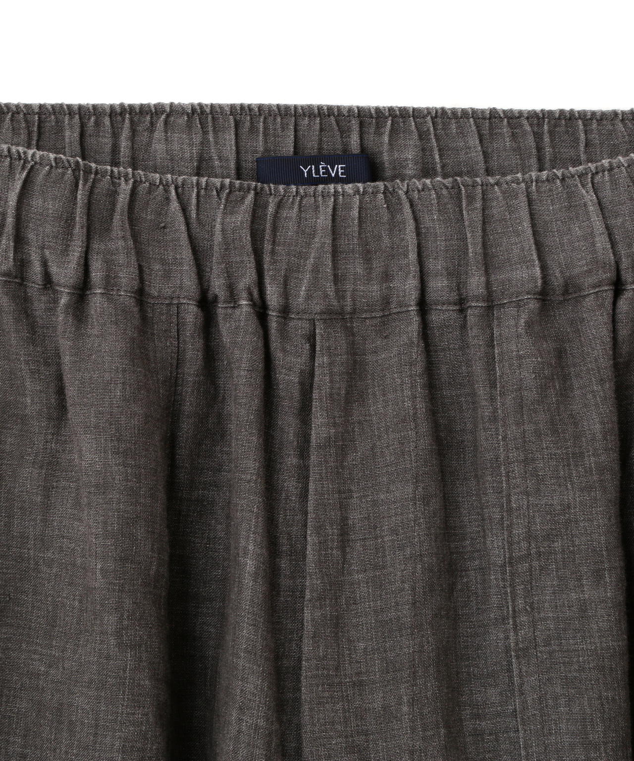 YLEVE / LINEN POPLIN PANTS