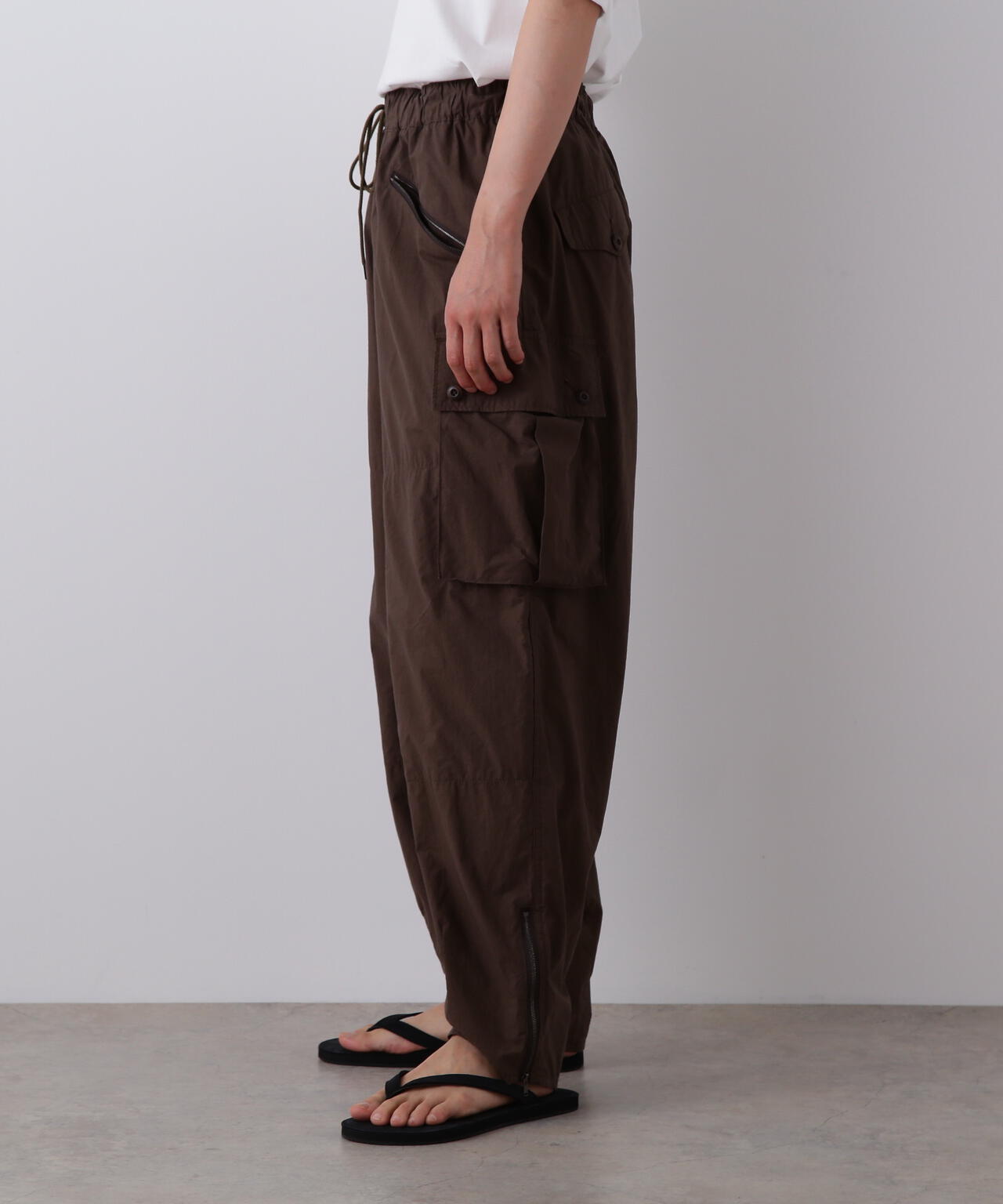 YLEVE / HIGH DENSITY TYPEWRITER COTTON CARGO PANTS | YLÈVE