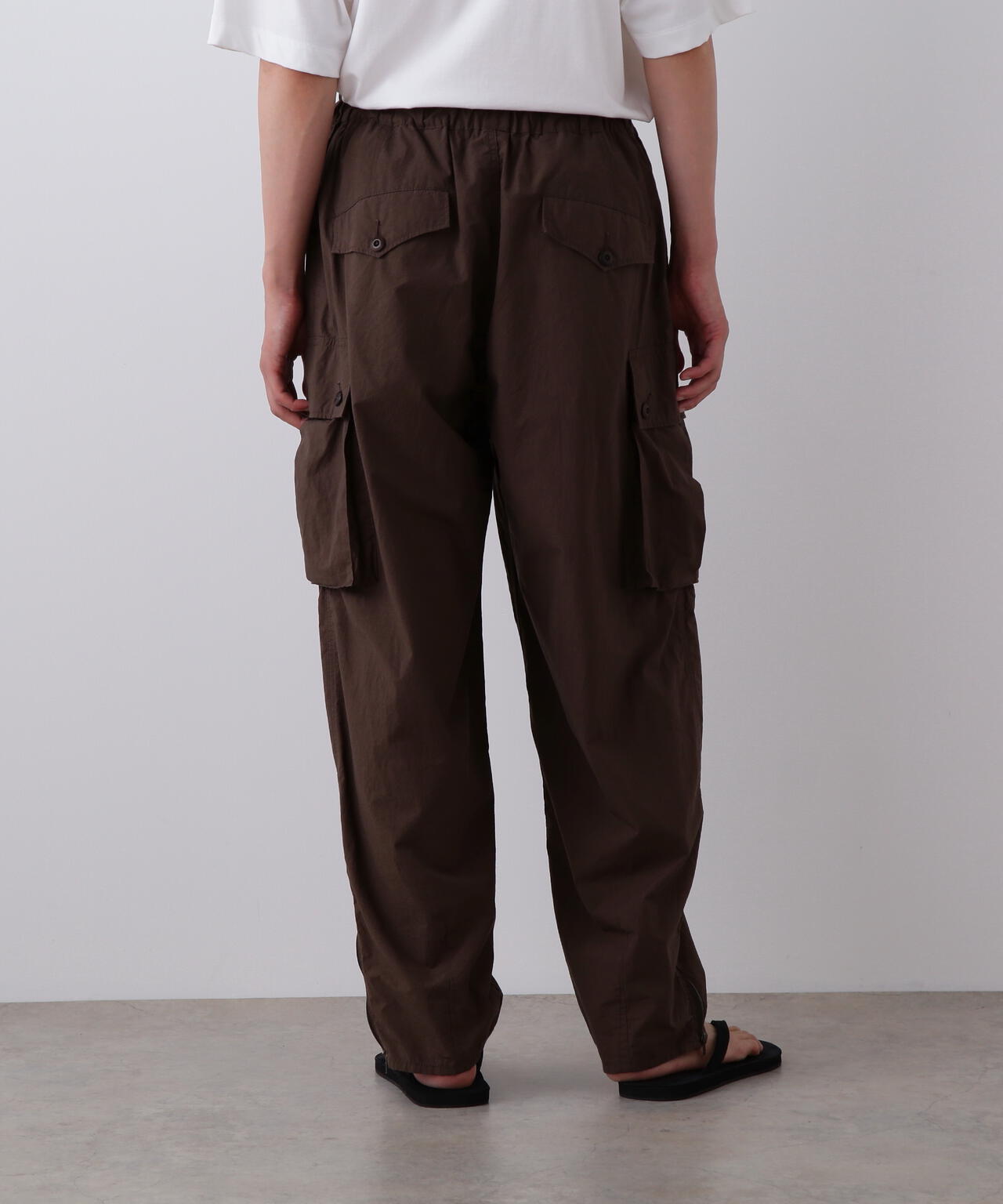 YLEVE / HIGH DENSITY TYPEWRITER COTTON CARGO PANTS | YLÈVE