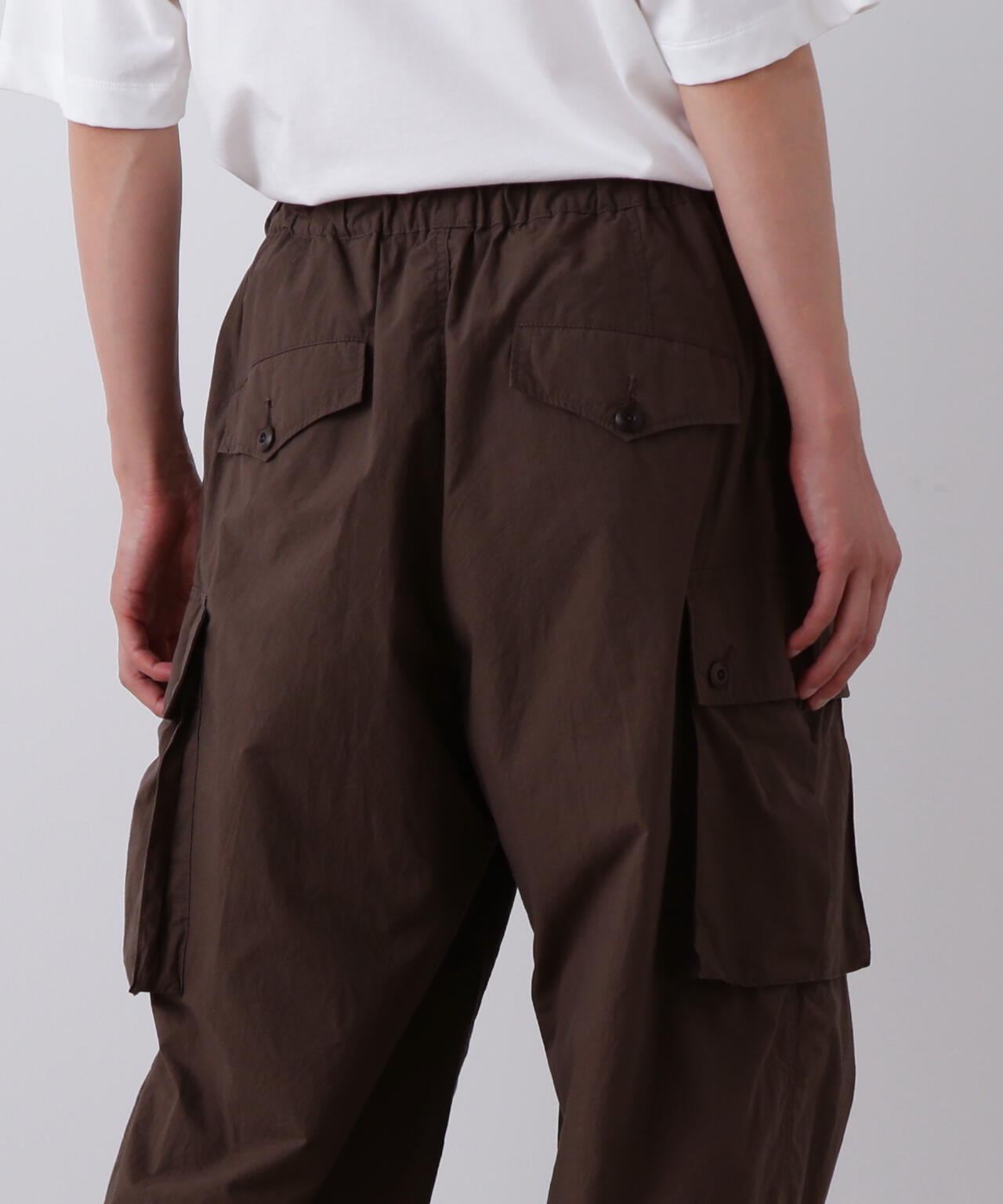 YLEVE / HIGH DENSITY TYPEWRITER COTTON CARGO PANTS | YLÈVE