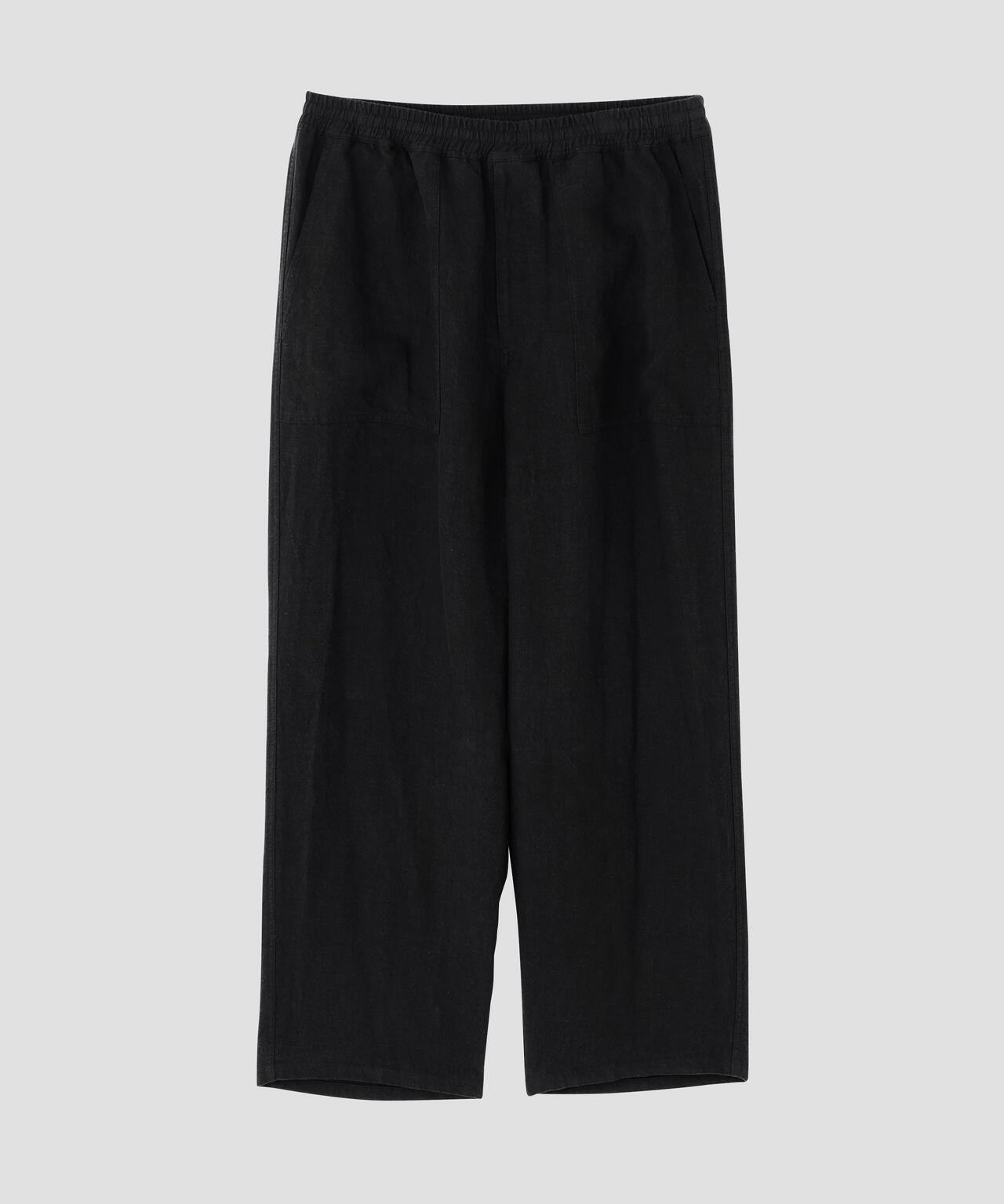 [限定]YLEVE / LINEN CANVAS EAZY PANTS