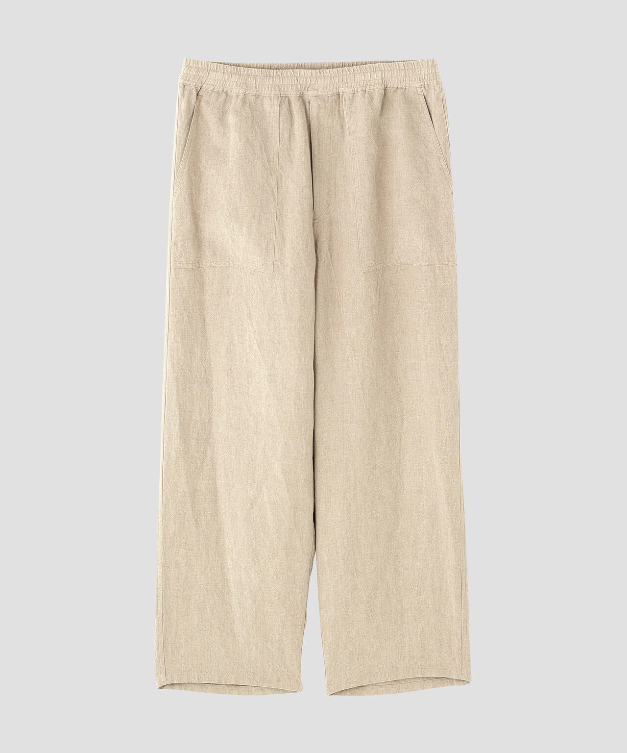 限定]YLEVE / LINEN CANVAS EAZY PANTS | YLÈVE（イレーヴ） ｜【公式