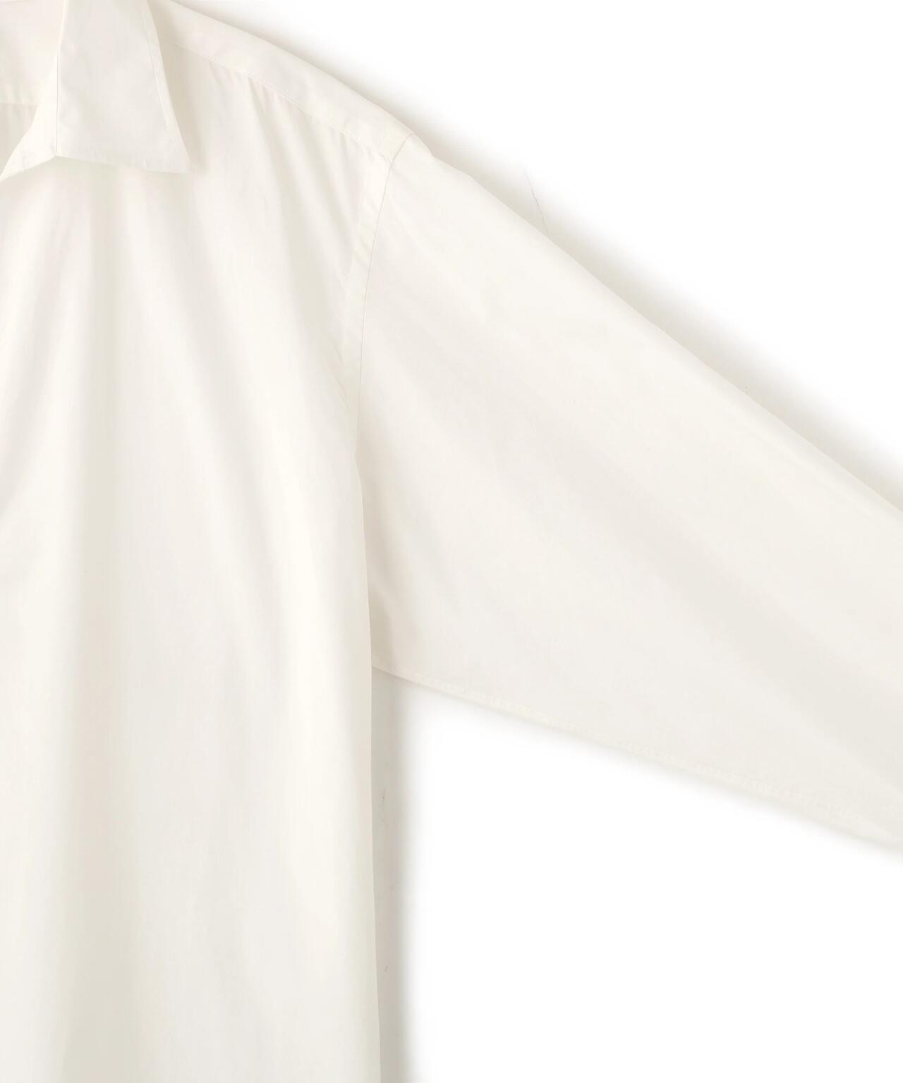 YLEVE / COTTON SILK TYPEWRITER SKIPPER SHIRT