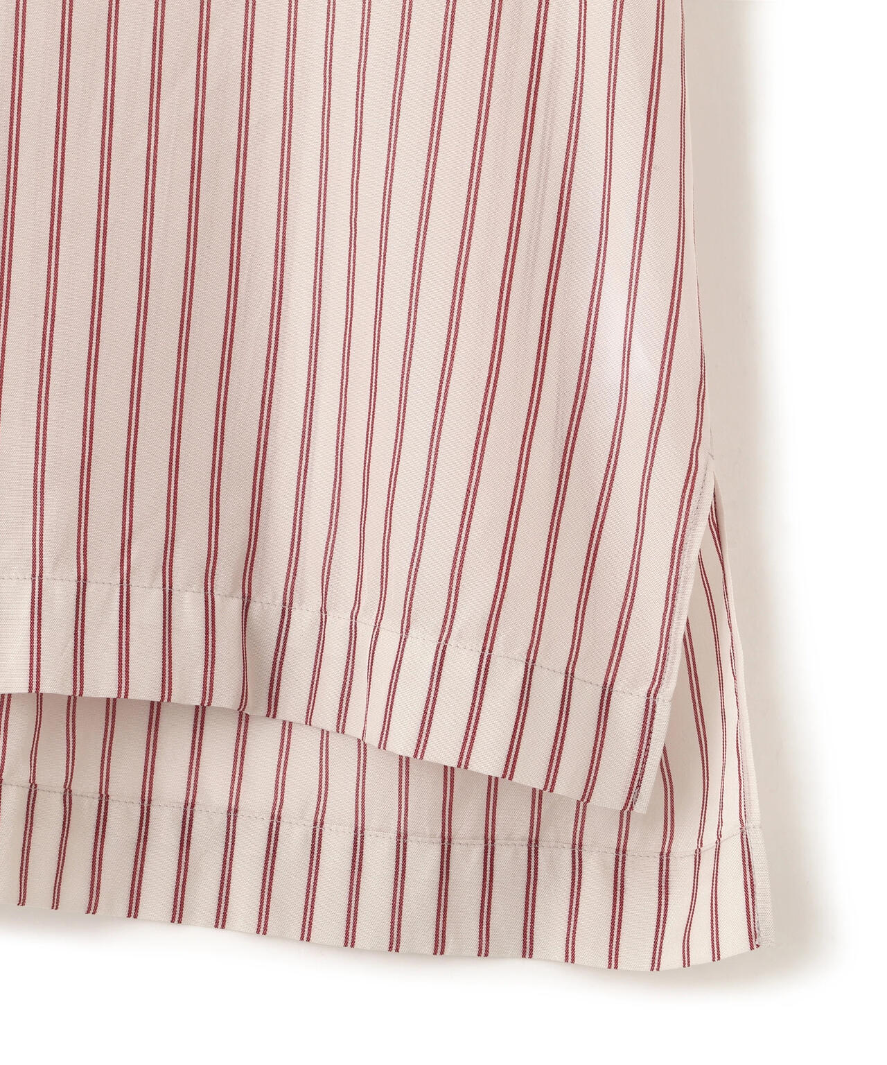 YLÈVE＞ACETATE CUPRA STRIPE PAJAMA SH