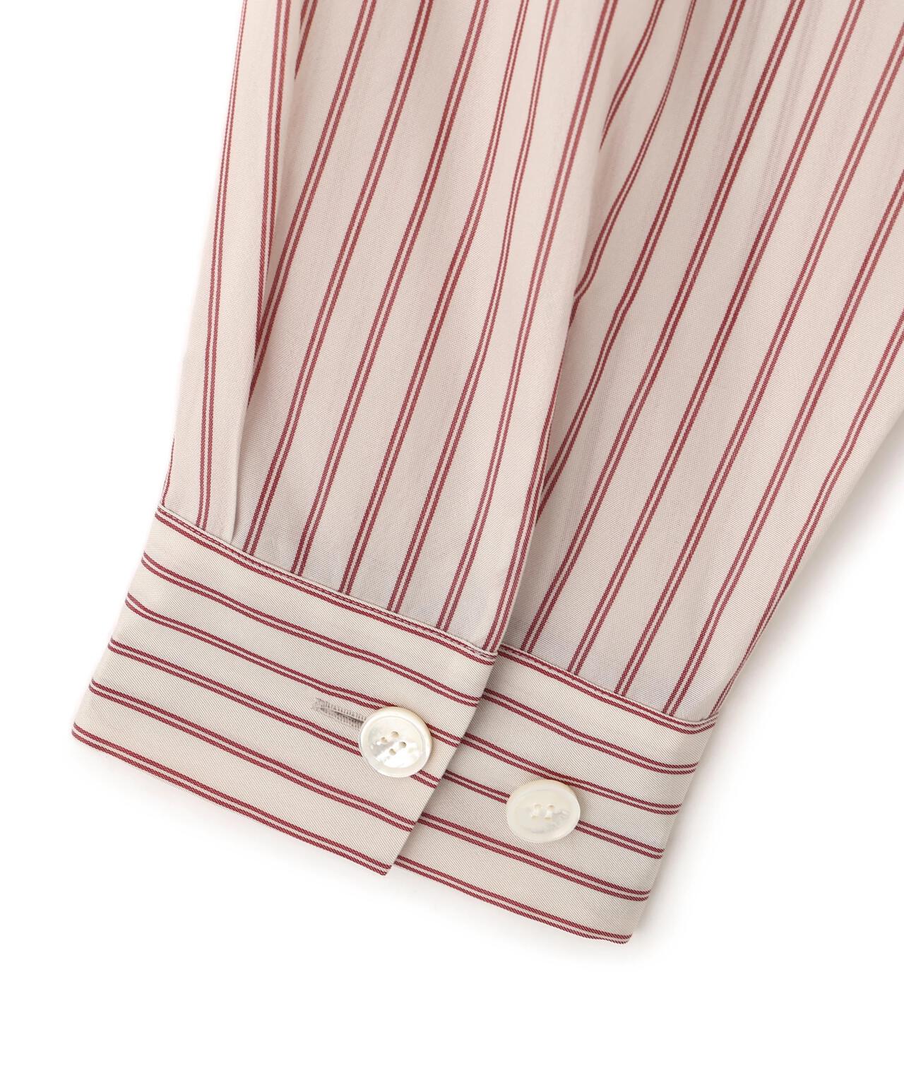 YLEVE / ACETATE CUPRA STRIPE PAJAMA SHIRT | YLÈVE（イレーヴ