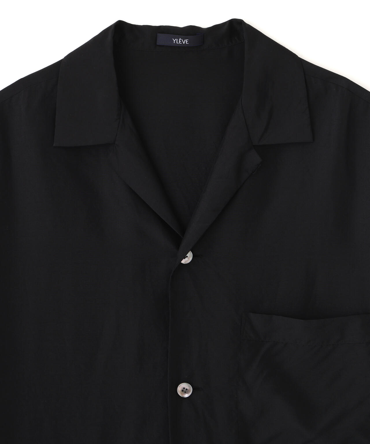 YLEVE / SILK HABUTAE PAJAMA SHIRT