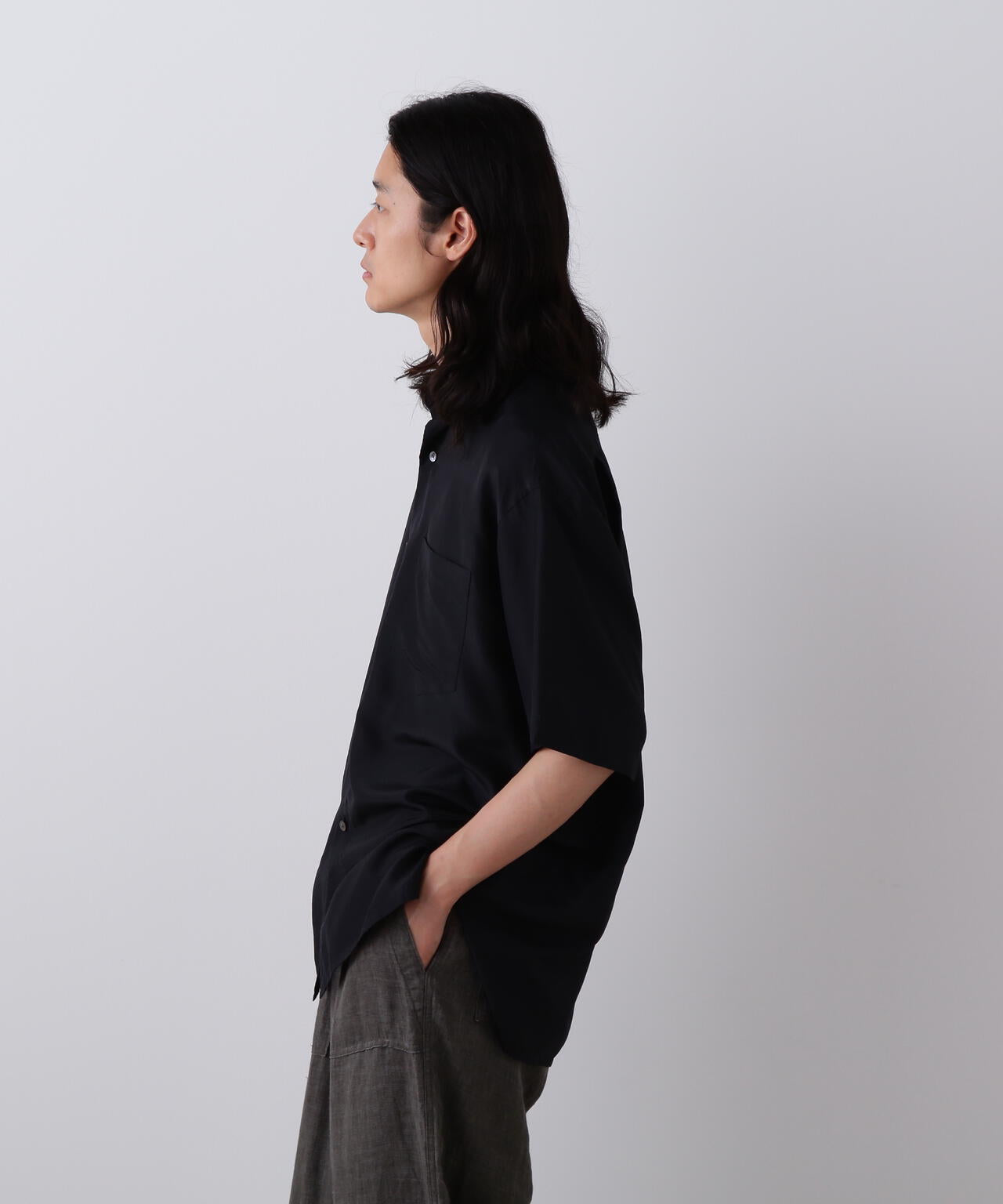 YLEVE / SILK HABUTAE SHIRT | YLÈVE（イレーヴ） ｜【公式】通販mix