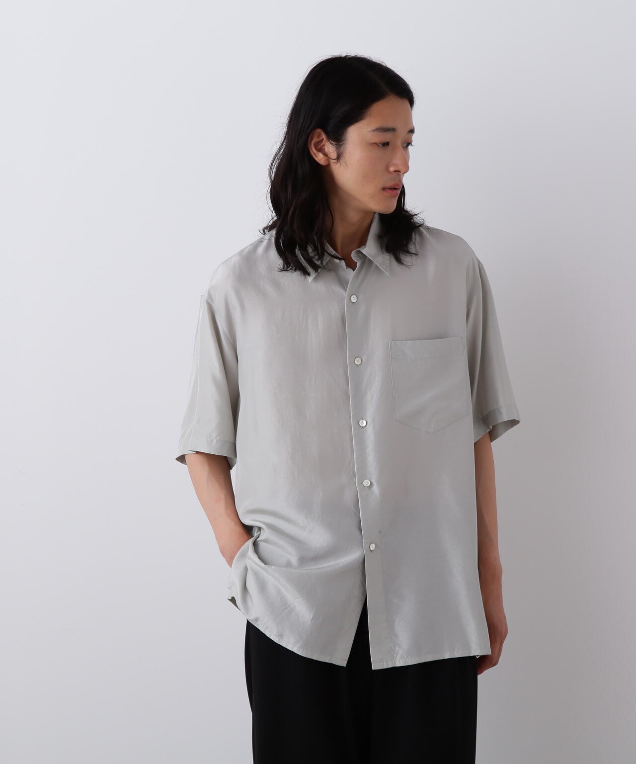 YLEVE / SILK HABUTAE SHIRT | YLÈVE（イレーヴ） ｜【公式】通販mix