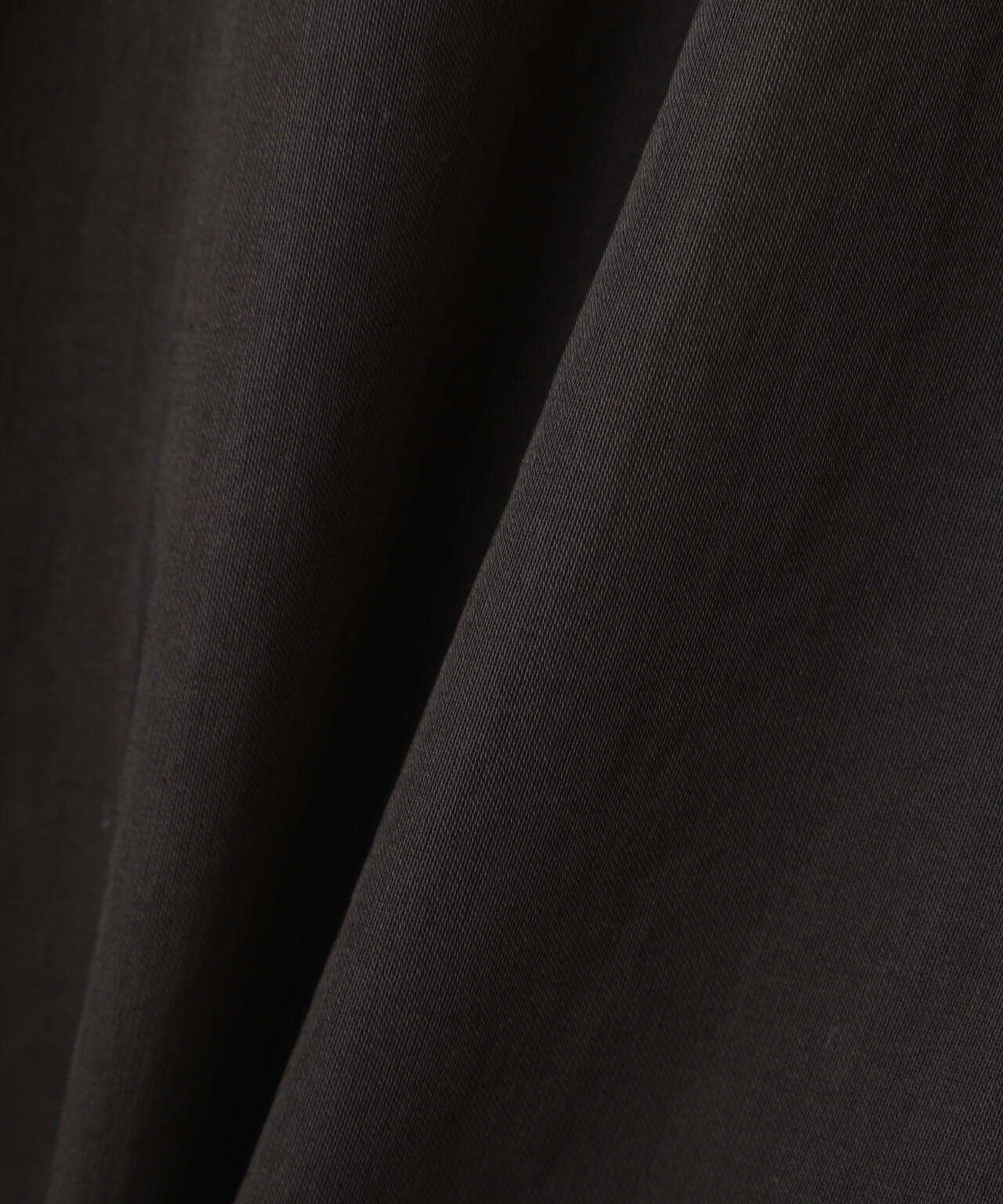 YLEVE / COTTON VOILE LAWN OPEN COLLAR SHIRT