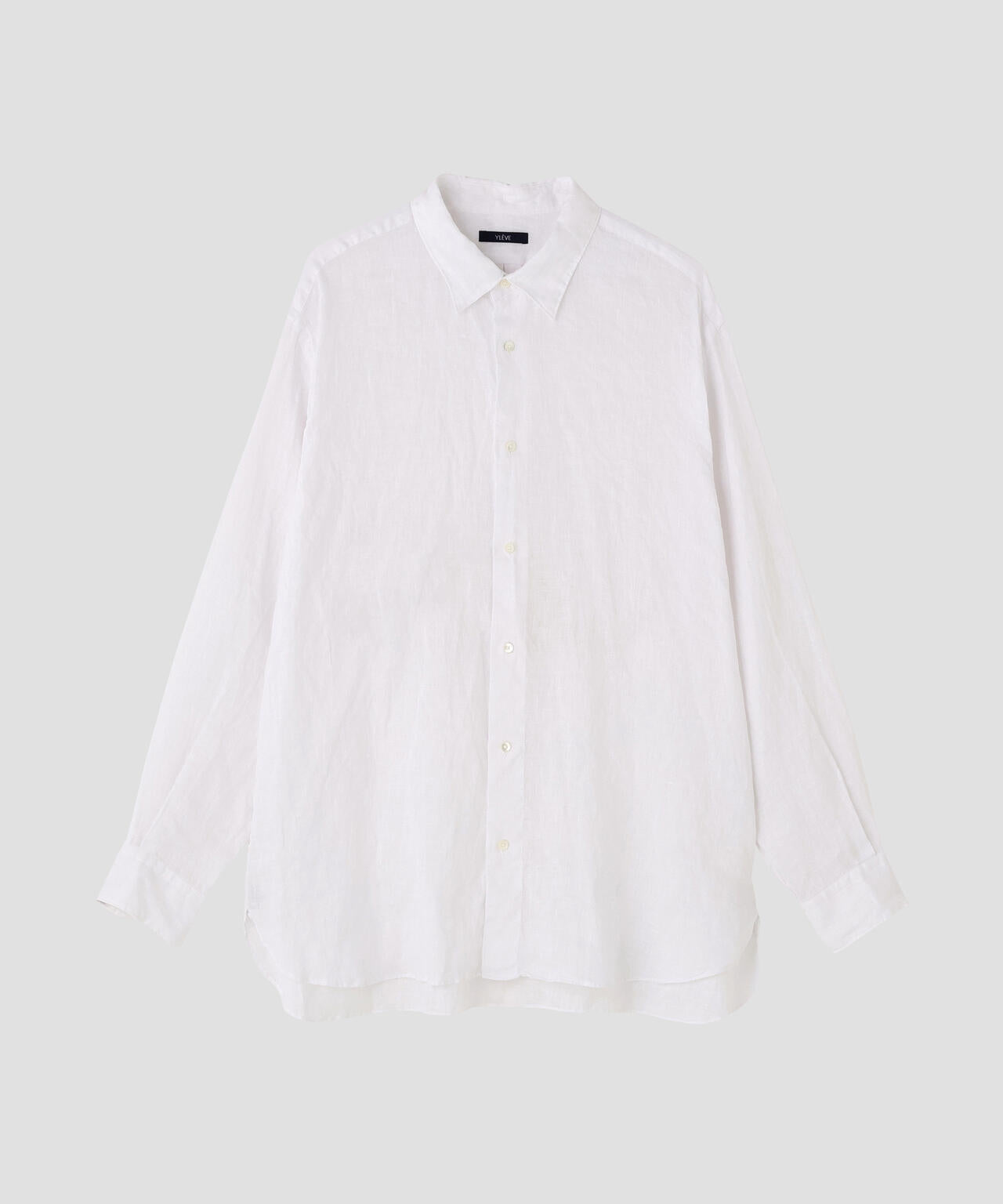 [限定]YLEVE / LINEN BROADCLOTH SHIRT
