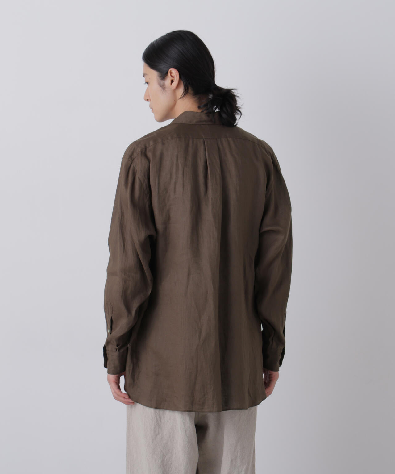 限定]YLEVE / LINEN BROADCLOTH SHIRT | YLÈVE（イレーヴ） ｜【公式