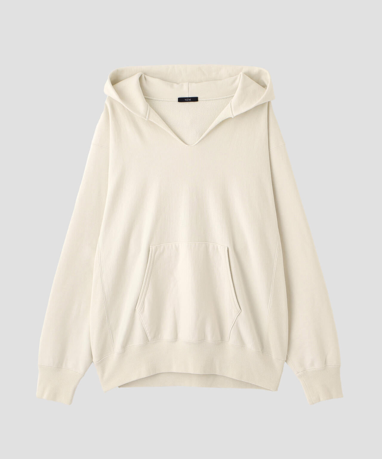 YLEVE / ORGANIC COTTON SUN FADED SWEAT HOODIE | YLÈVE（イレーヴ