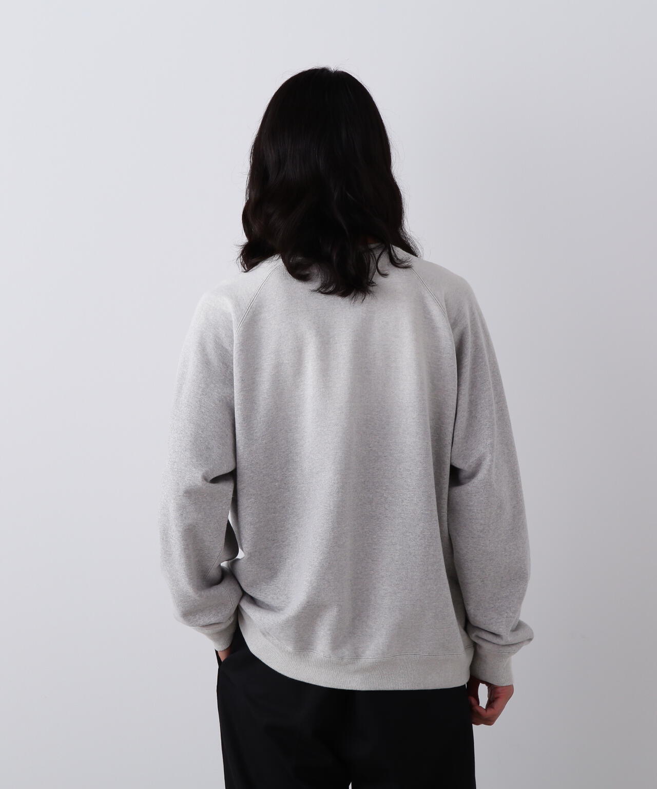 YLEVE / ORGANIC COTTON SUN FADED SWEAT PULLOVER