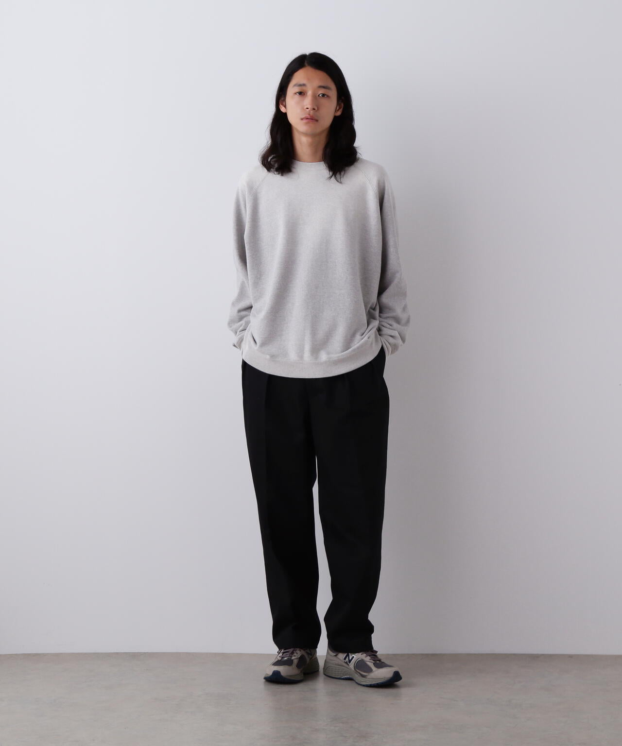 YLÈVE / ORGANIC COTTON SUN FADED SWEAT PULLOVER | YLÈVE（イレーヴ