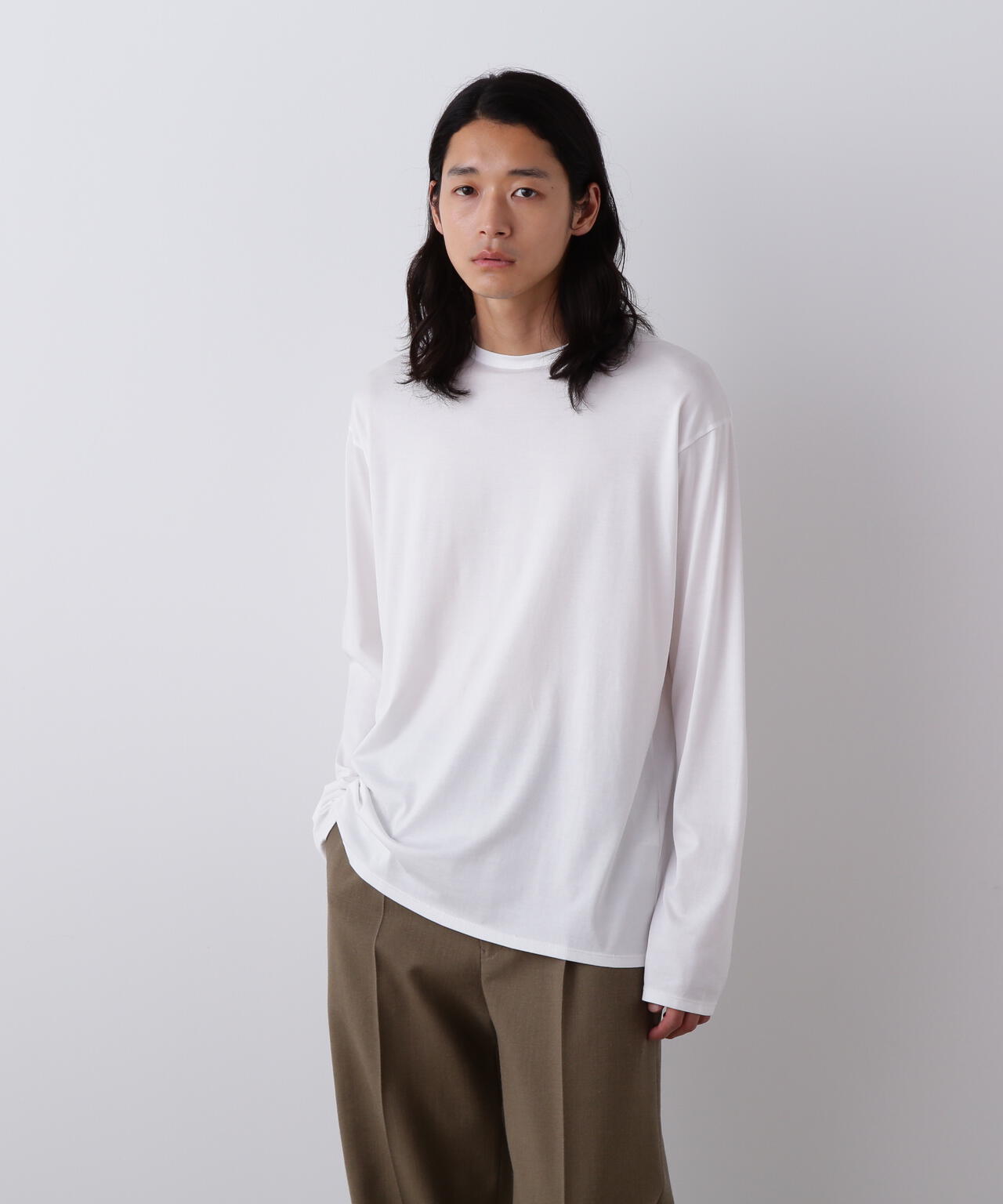 YLEVE / ELS GV COTTON LONG SLEEVE T-SHIRT