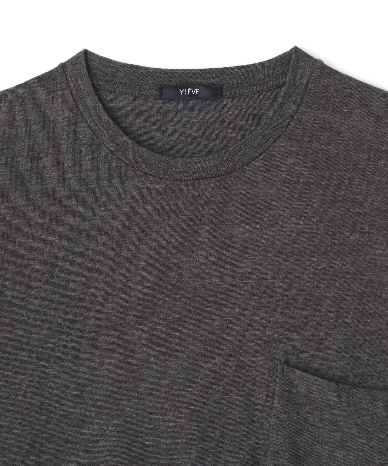 YLEVE / TETRON COTTON SLUB YARN JERSEY POCKET T-SHIRT | YLÈVE