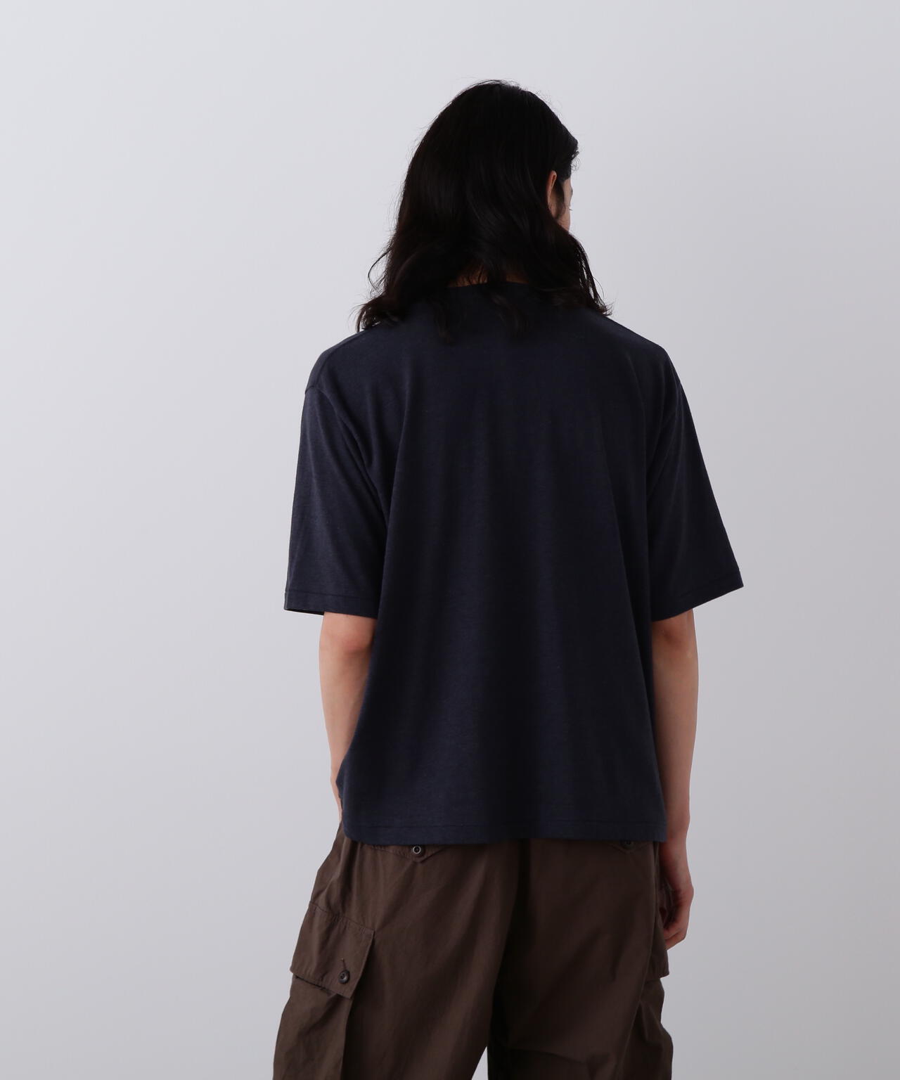 YLEVE / TETRON COTTON SLUB YARN JERSEY POCKET T-SHIRT | YLÈVE