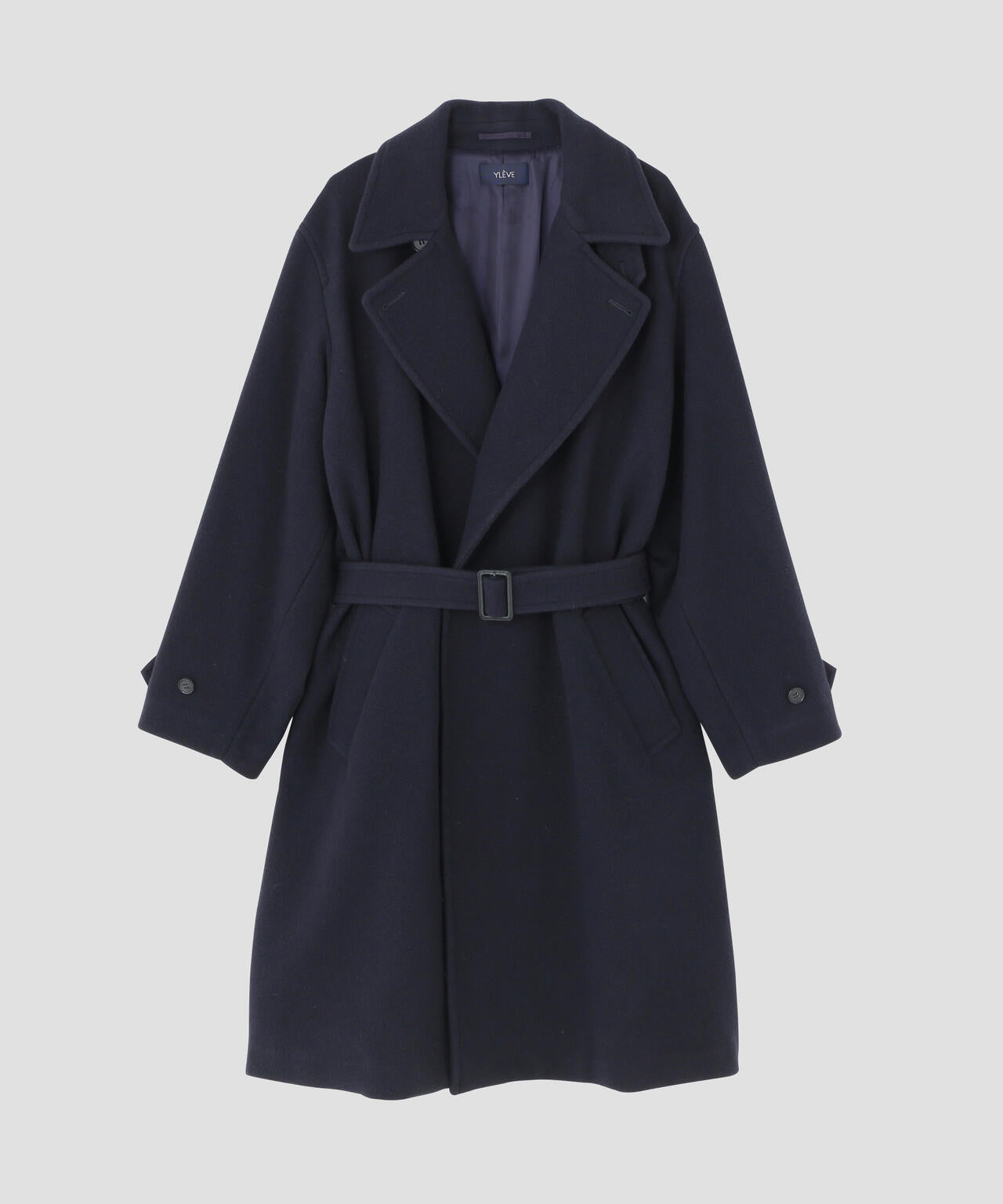Yleve イレーヴ　ウールモッサーコート YLEVE / BLANKET-BRUSHED WOOL LONG COAT | YLÈVE（イレーヴ