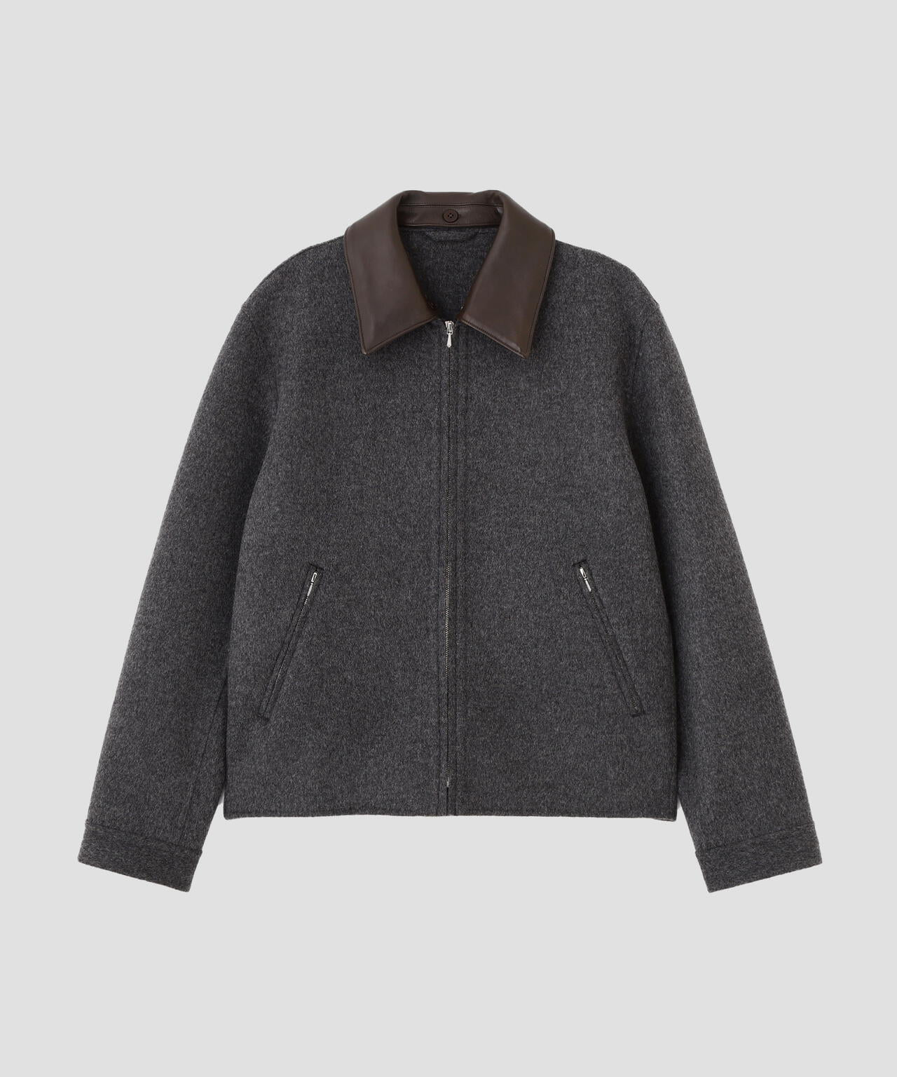 YLEVE / [UNISEX] SUPER 100's WOOL DOUBLE CLOTH BLOUSON | YLÈVE