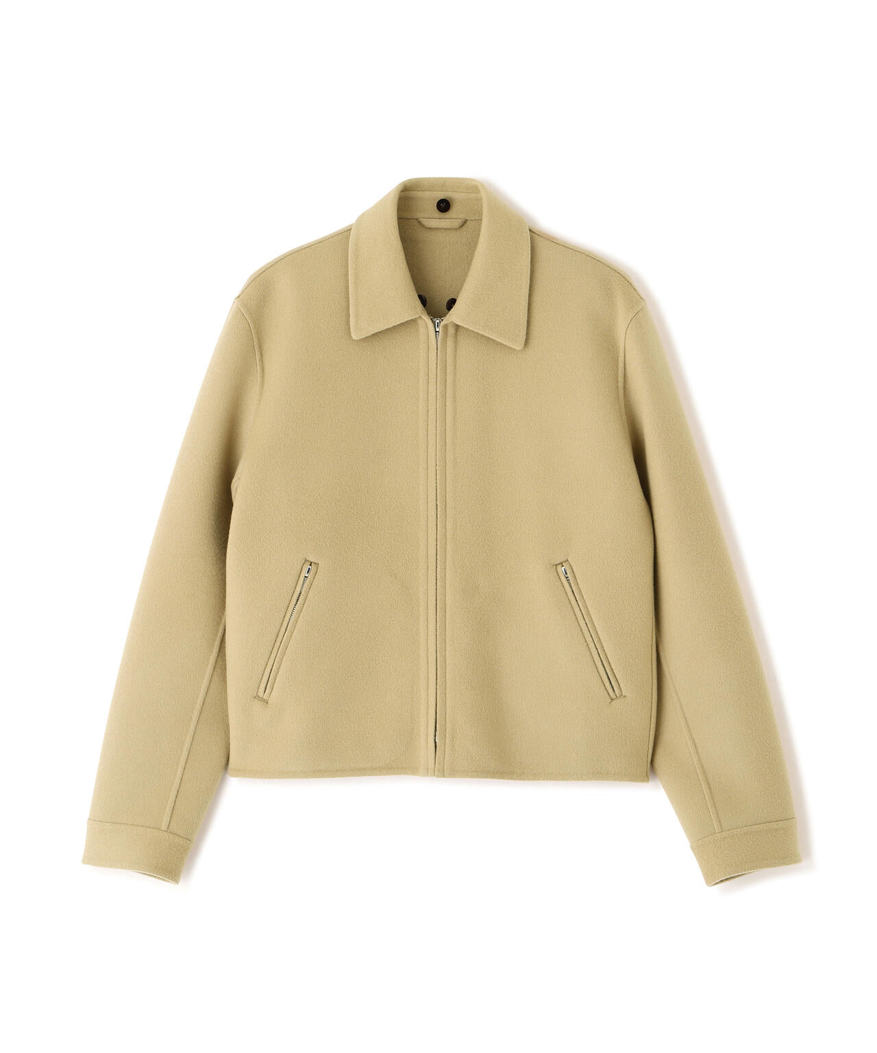 14万YLÈVE WOOL DOUBLE CLOTH SHEEPCOAT 314 YLEVE / [UNISEX] SUPER 100's WOOL DOUBLE CLOTH BLOUSON | YLÈVE