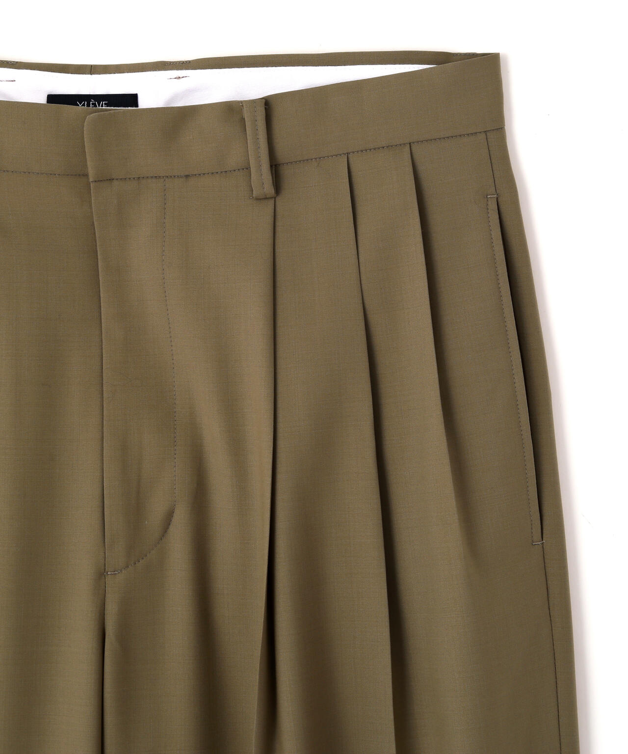 YLEVE / SUPER140's WOOL TROPICAL TROUSERS | YLÈVE（イレーヴ