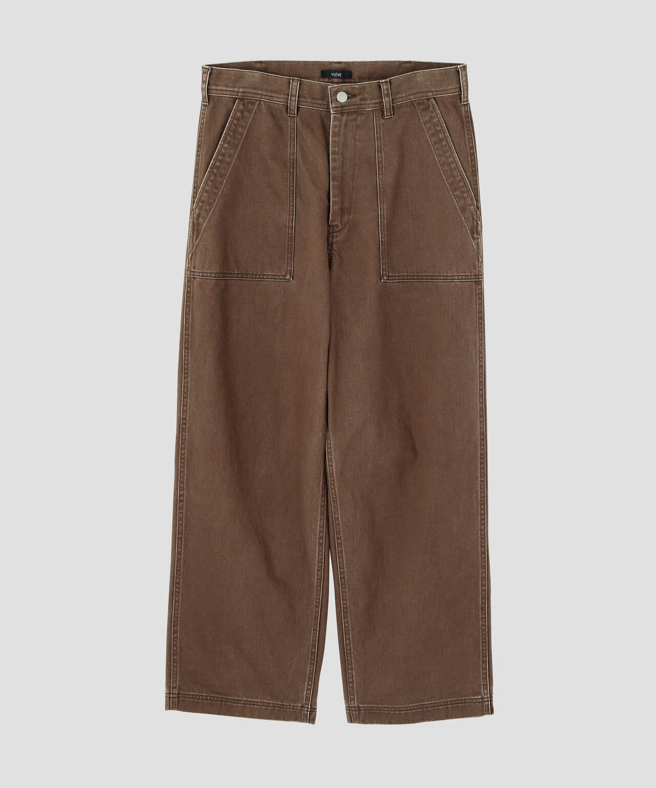 YLEVE / SUN-FADED COTTON TWILL PANTS | YLÈVE（イレーヴ） ｜【公式