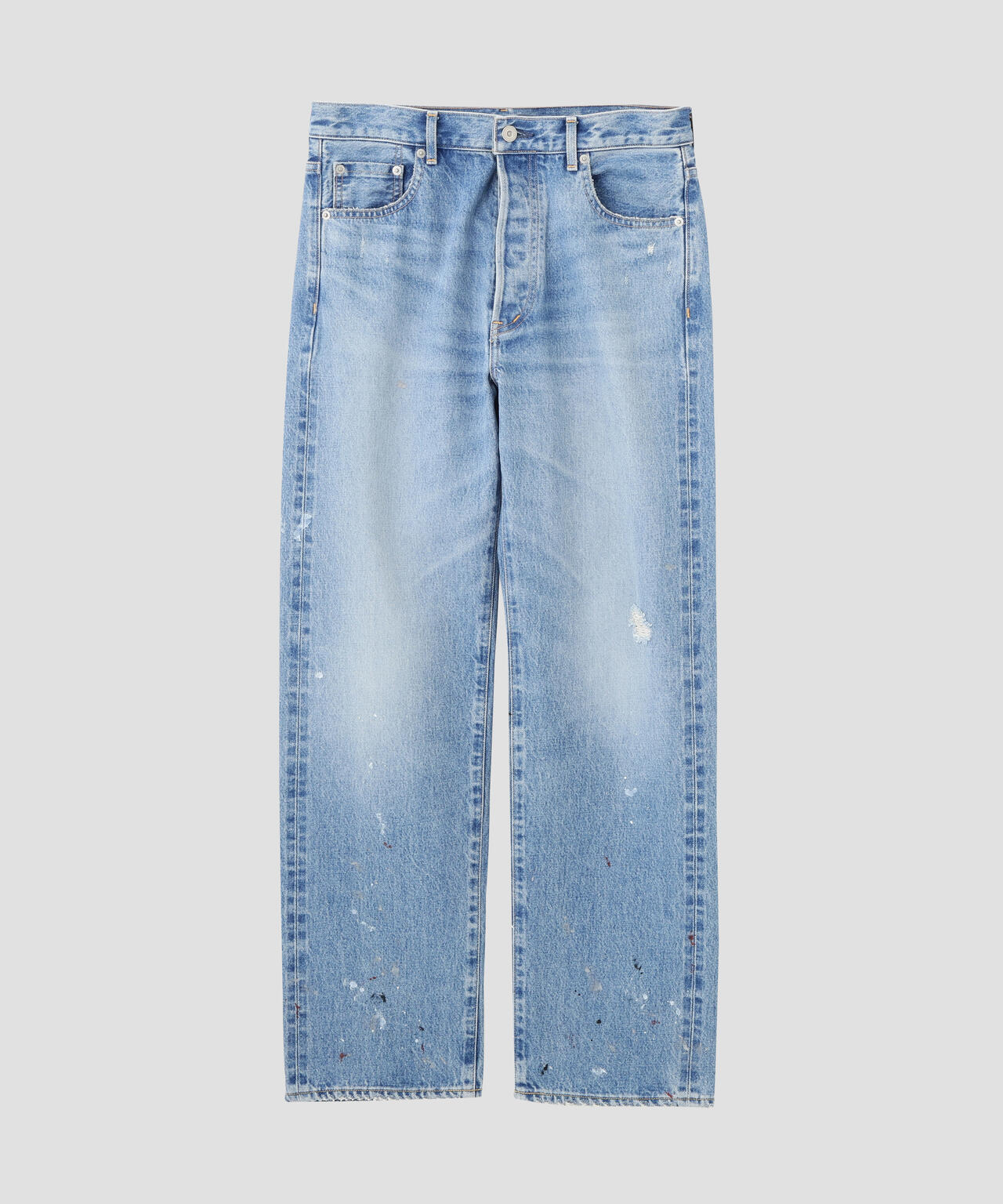 YLEVE / [UNISEX] USED-FINISHED 13.5oz STRAIGHT DENIM | YLÈVE