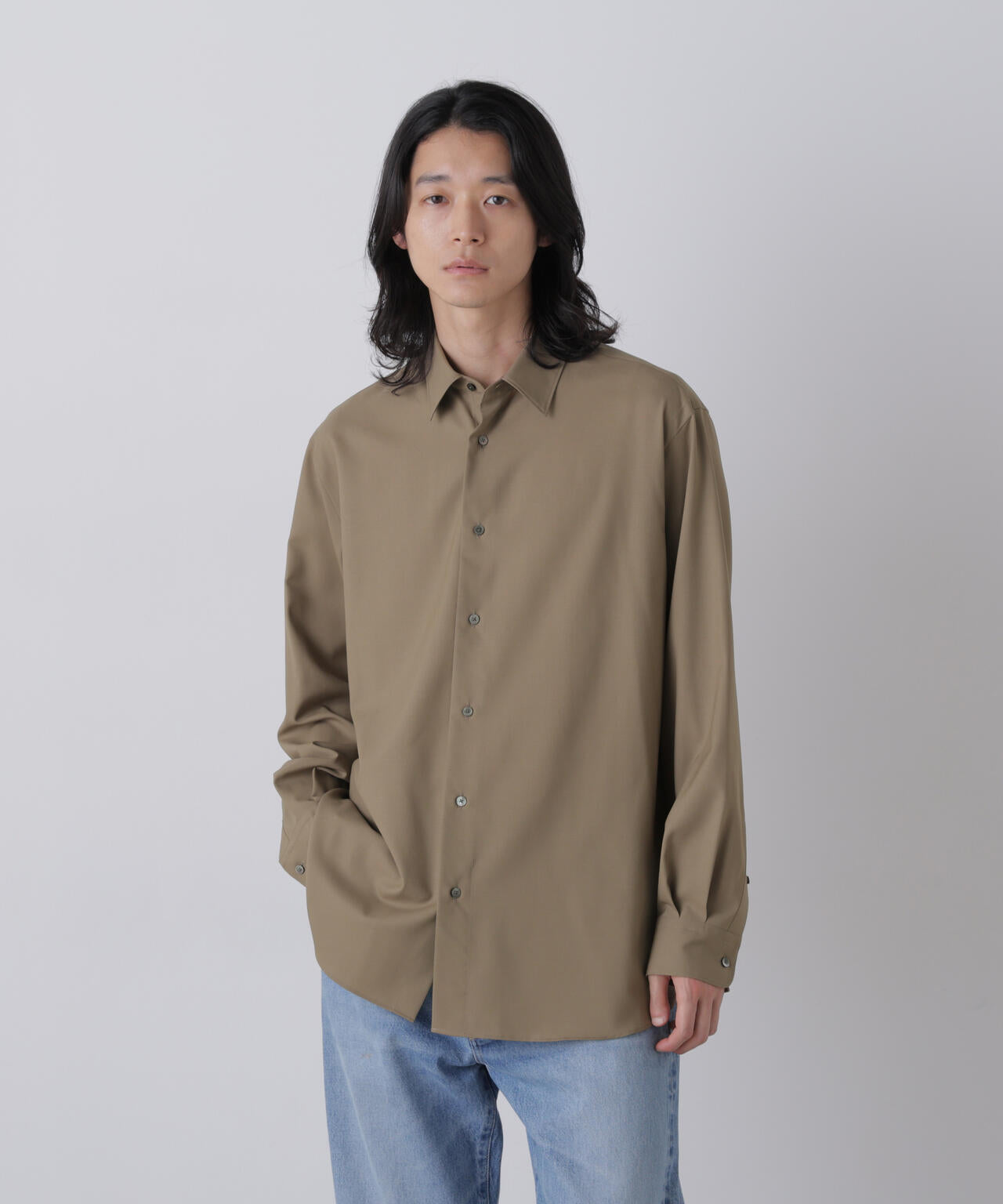YLEVE / SUPER140's WOOL TROPICAL SHIRT | YLÈVE（イレーヴ