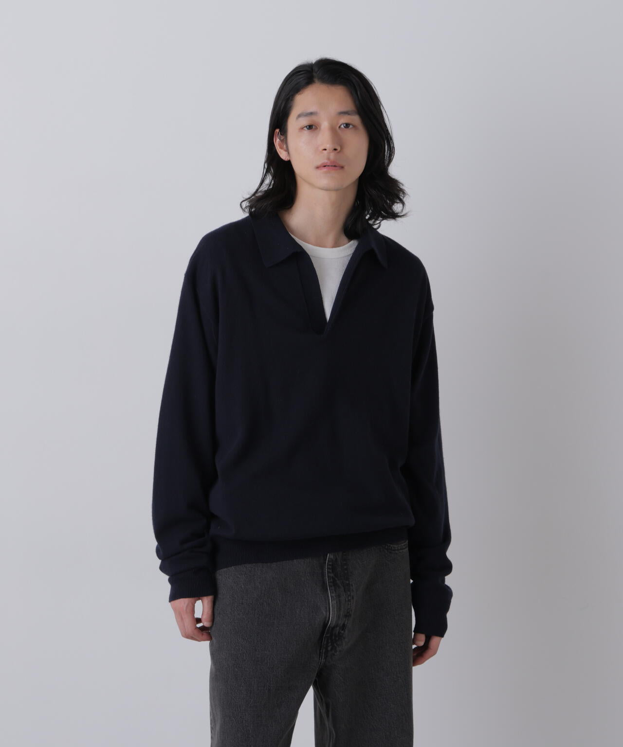 YLEVE / CASHMERE KNIT SKIPPER PULLOVER | YLÈVE（イレーヴ