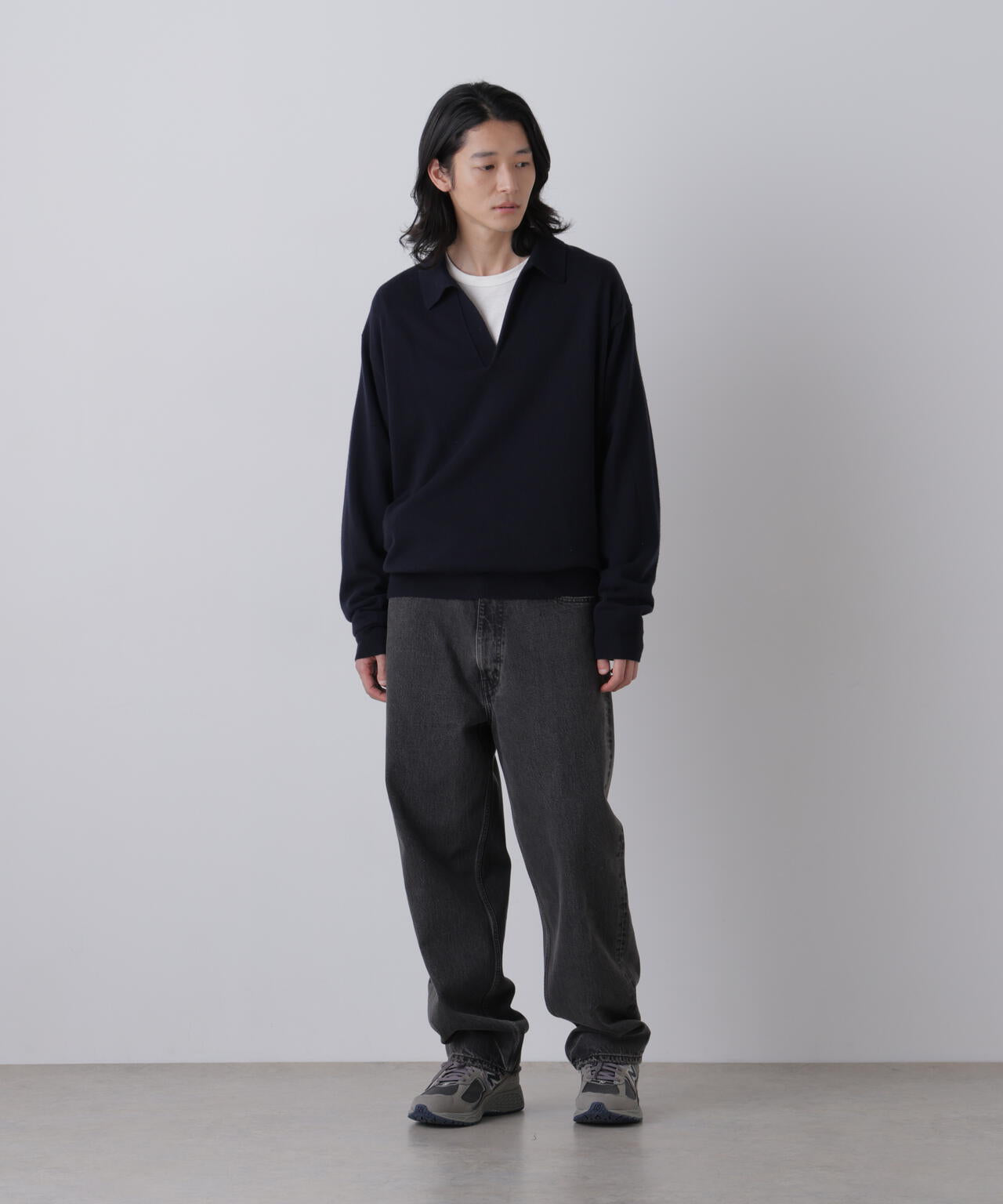 YLEVE / CASHMERE KNIT SKIPPER PULLOVER | YLÈVE（イレーヴ