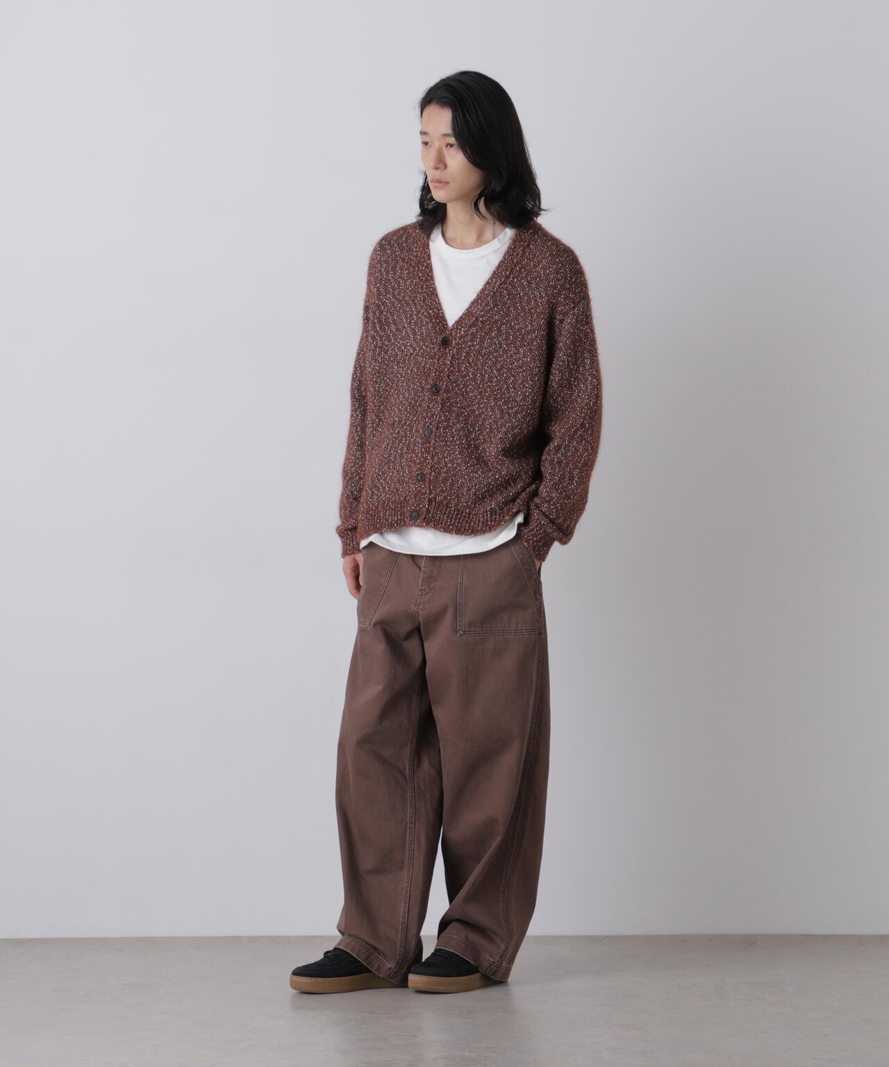 YLEVE / HEATHERED MOHAIR KNIT CARDIGAN | YLÈVE（イレーヴ