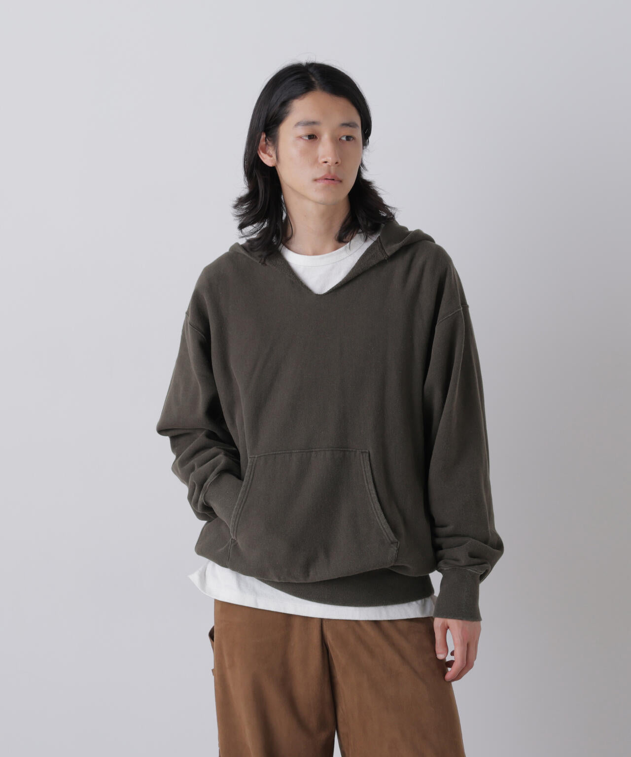 【新品】YLÈVE イレーヴ SWEAT HOODIE リバーズウィーブ YLEVE / SUN-FADED COTTON SWEAT HOODIE | YLÈVE（イレーヴ） ｜【公式