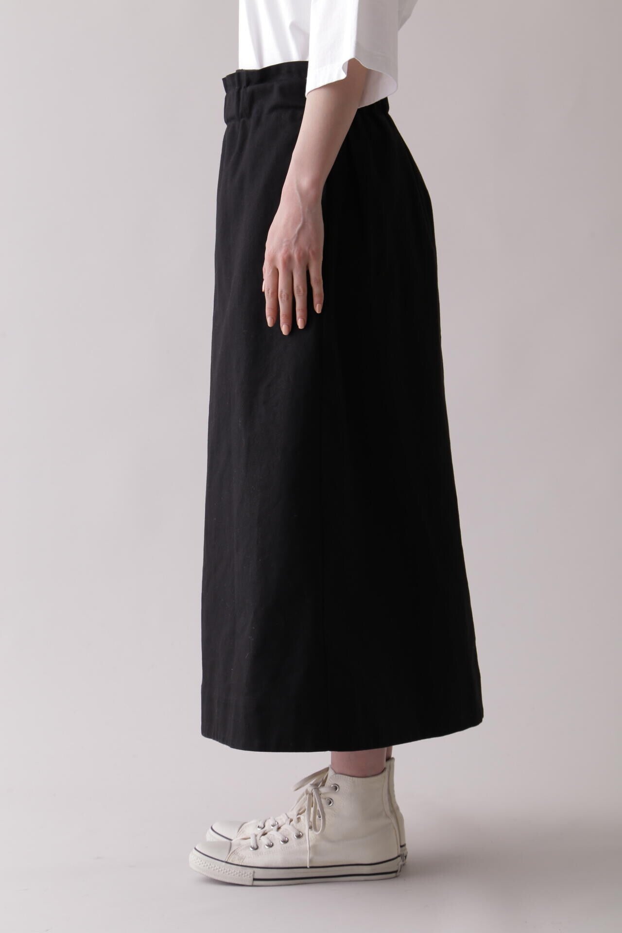 THE LIBRARY / COTTON TWILL WRAP SK