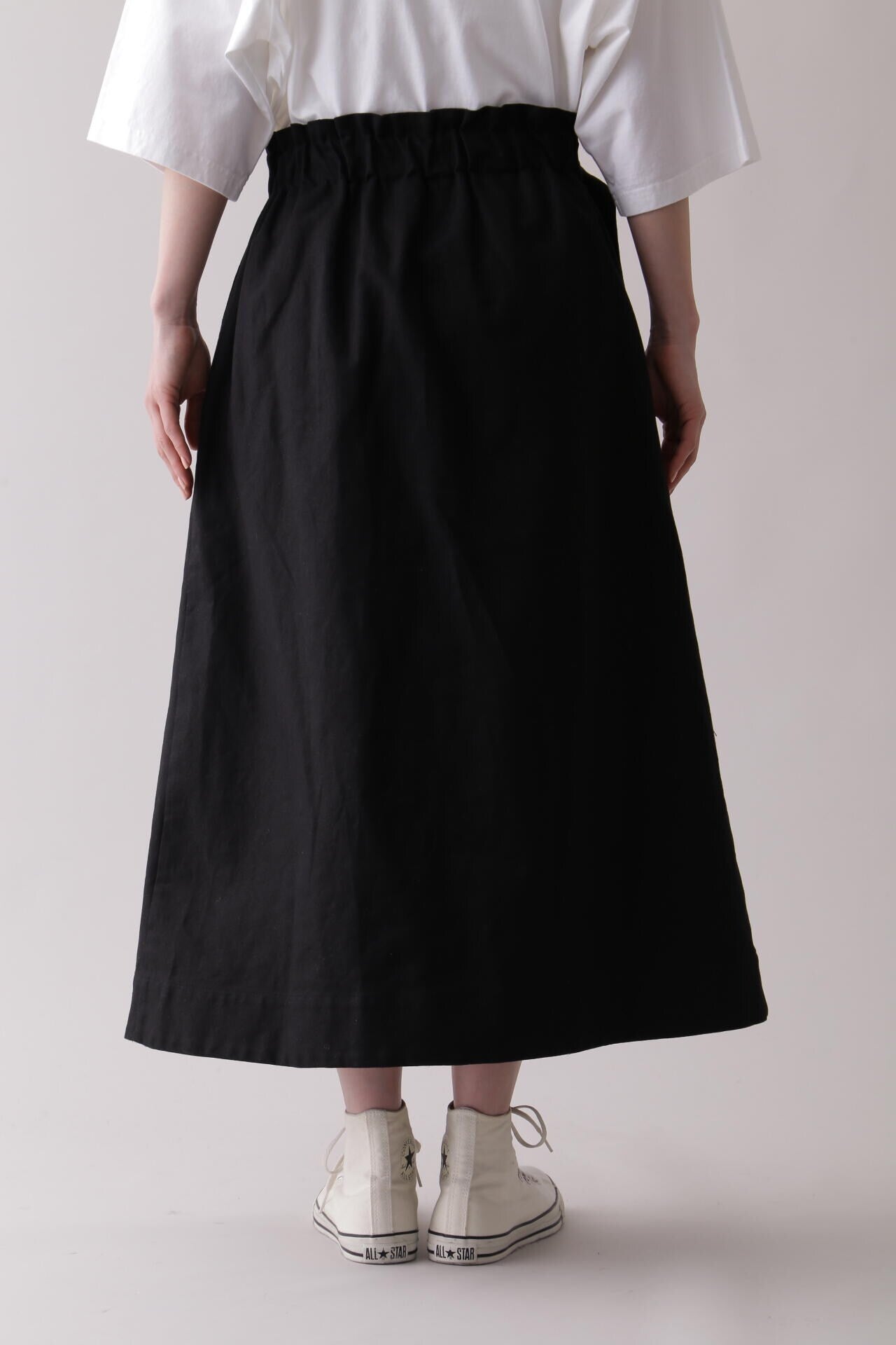 THE LIBRARY / COTTON TWILL WRAP SK
